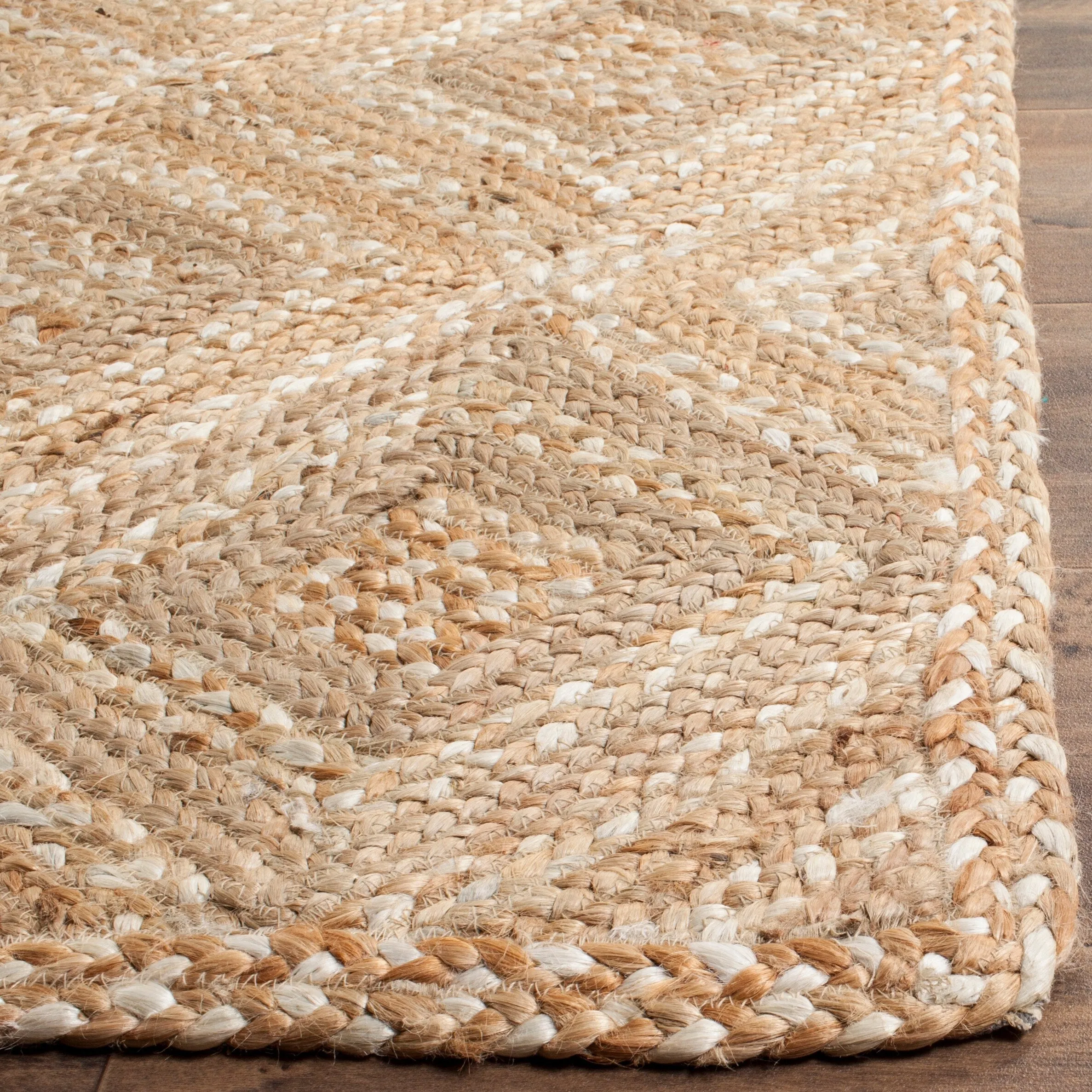 SAFAVIEH Handmade Natural Fiber Rieta Diamond Jute Rug