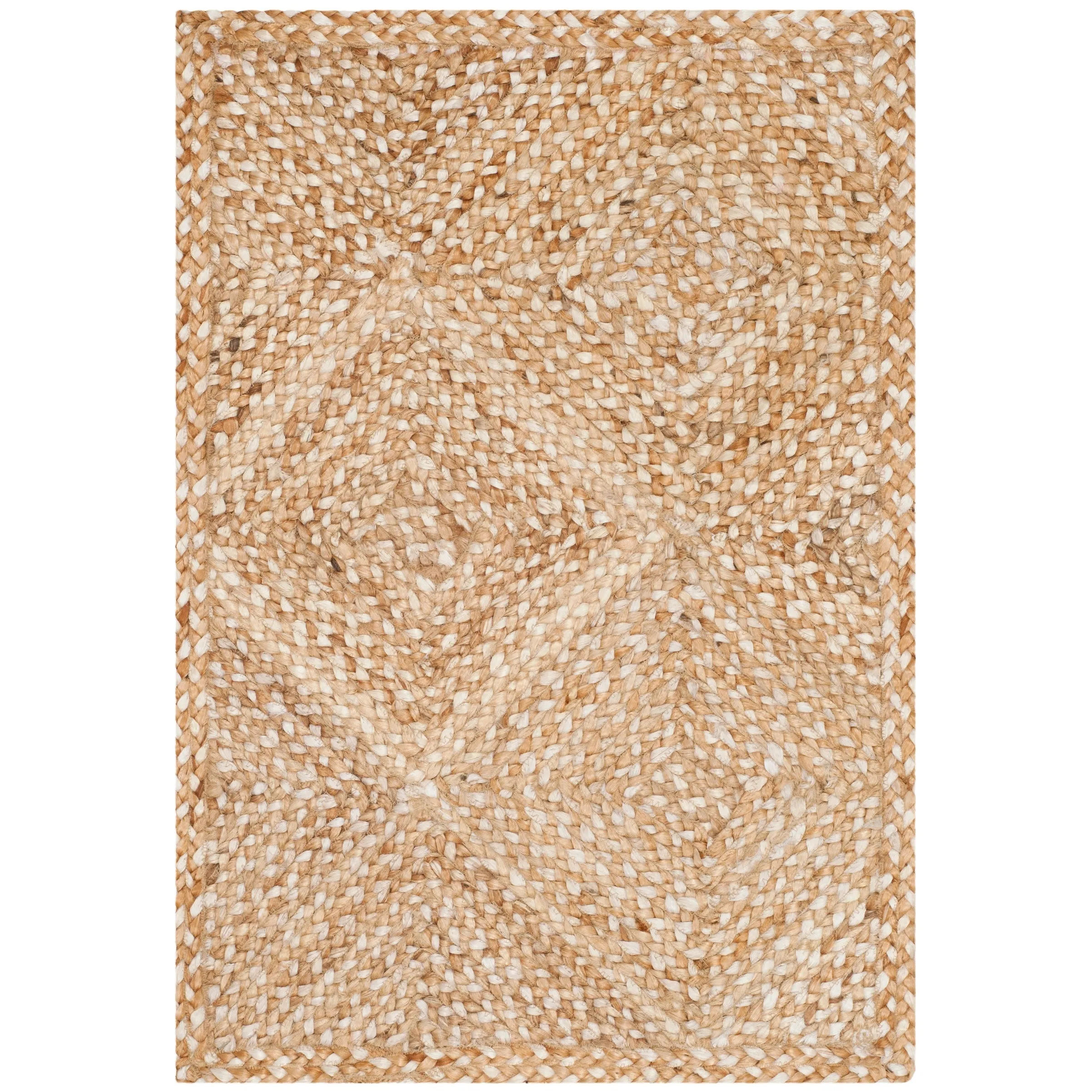 SAFAVIEH Handmade Natural Fiber Rieta Diamond Jute Rug