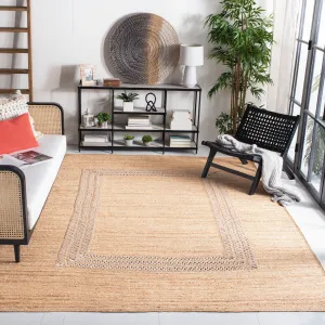 SAFAVIEH Handmade Natural Fiber Saimira Casual Solid Jute Rug