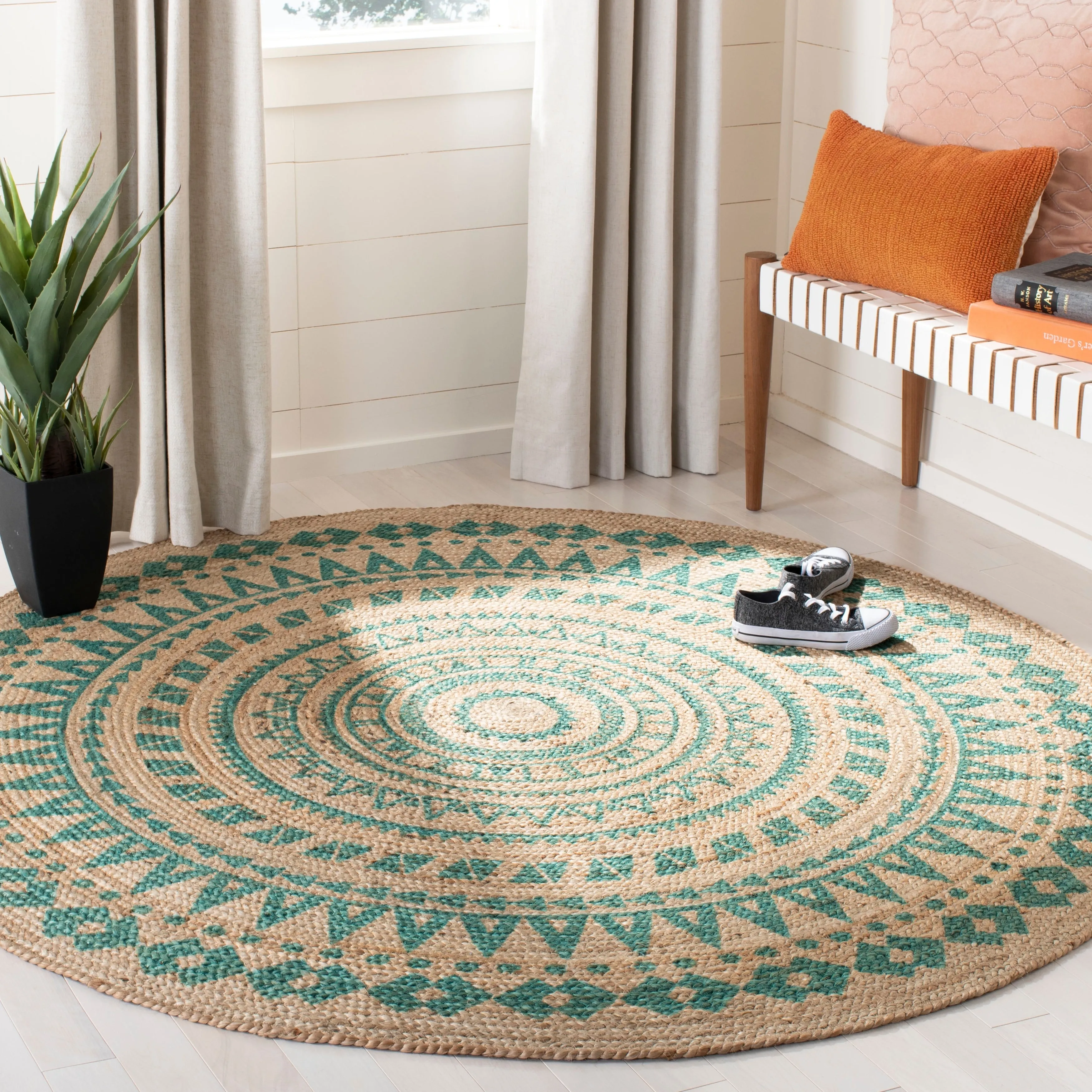 SAFAVIEH Handmade Natural Fiber Selah Casual Jute Rug