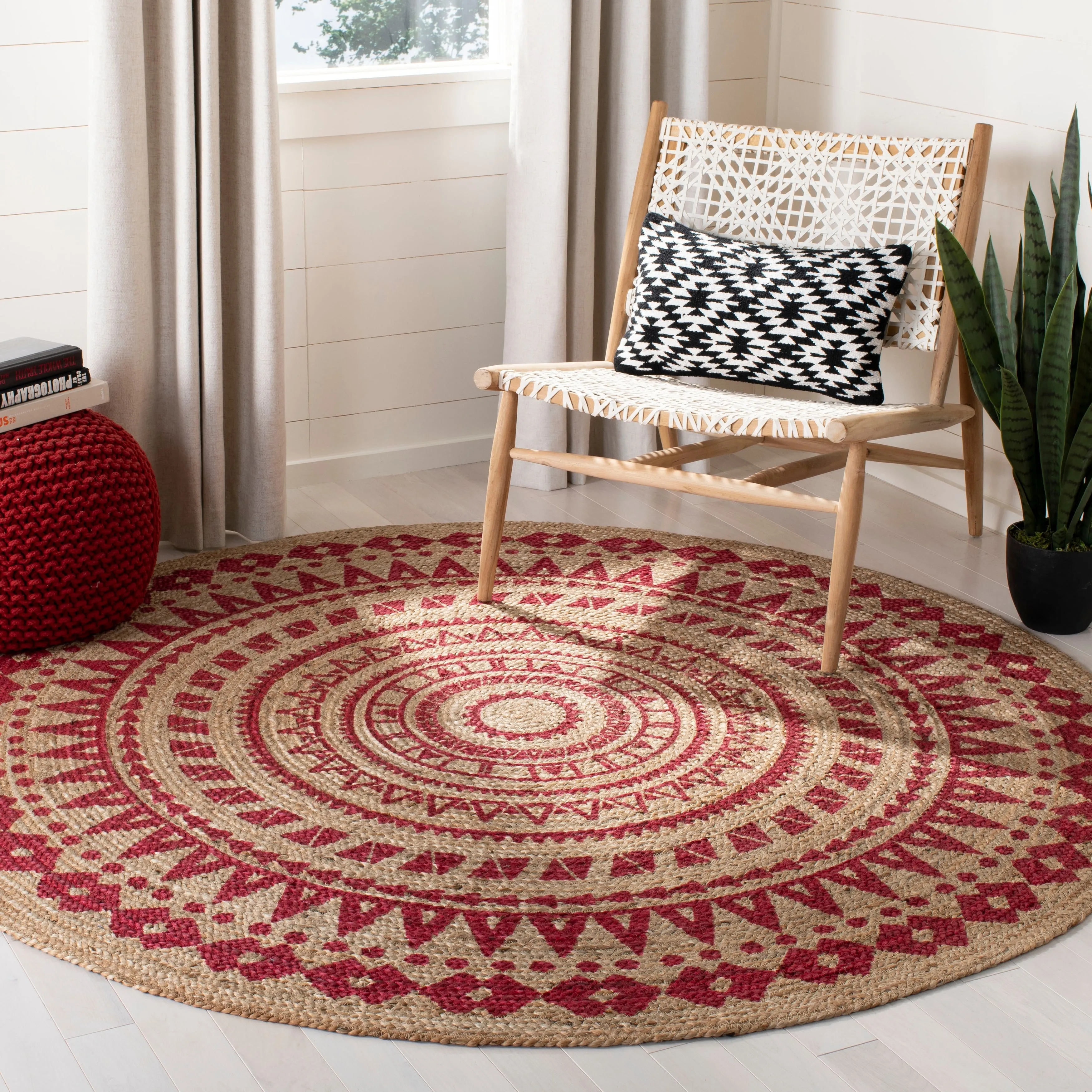 SAFAVIEH Handmade Natural Fiber Selah Casual Jute Rug