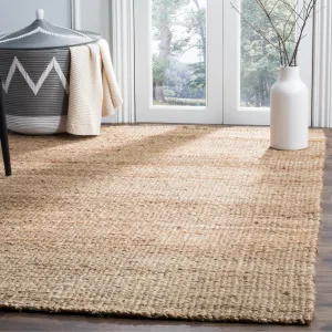 SAFAVIEH. Handmade Natural Fiber Valery Casual Solid Jute Rug