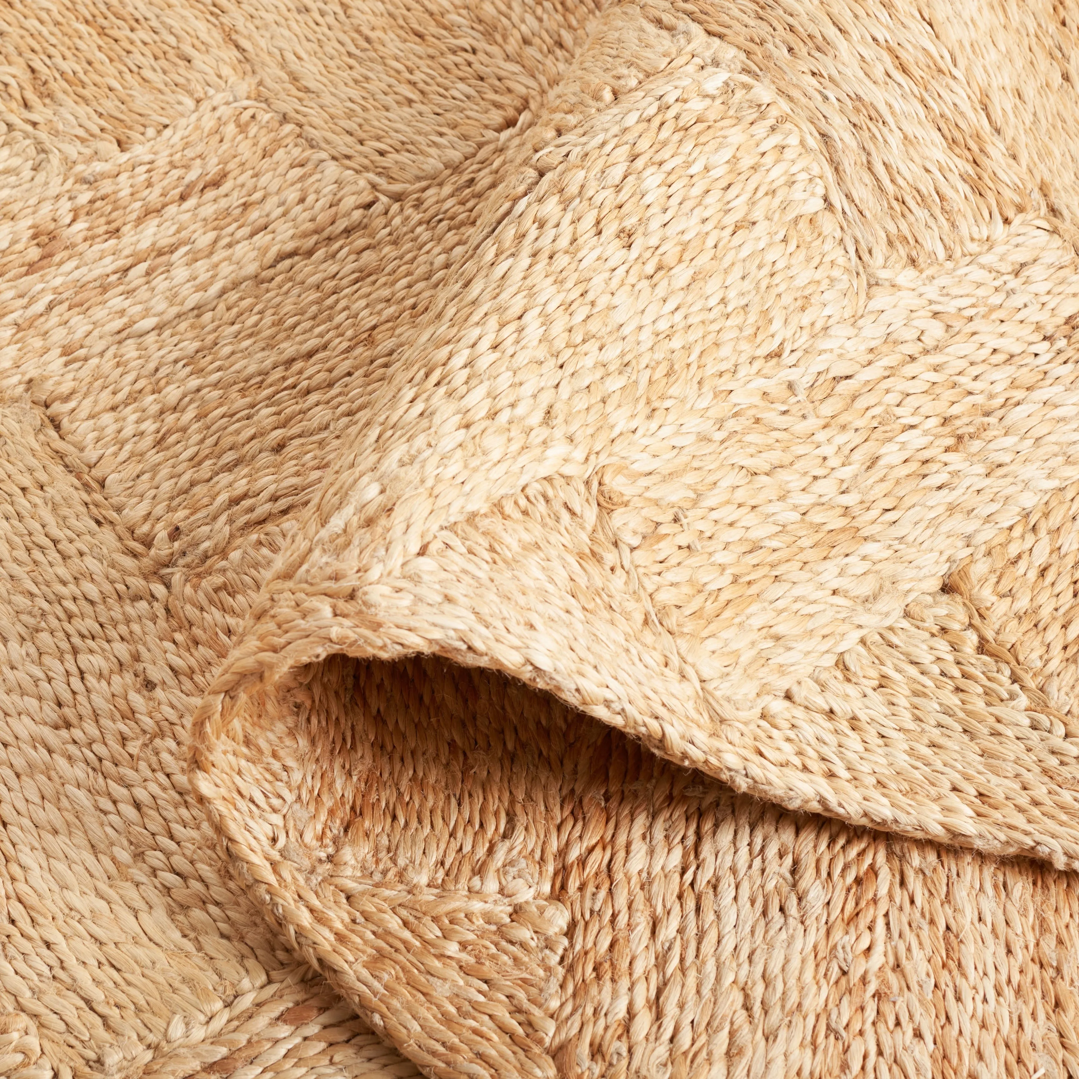 SAFAVIEH Handmade Natural Fiber Yahaira Farmhouse Chevron Jute Rug