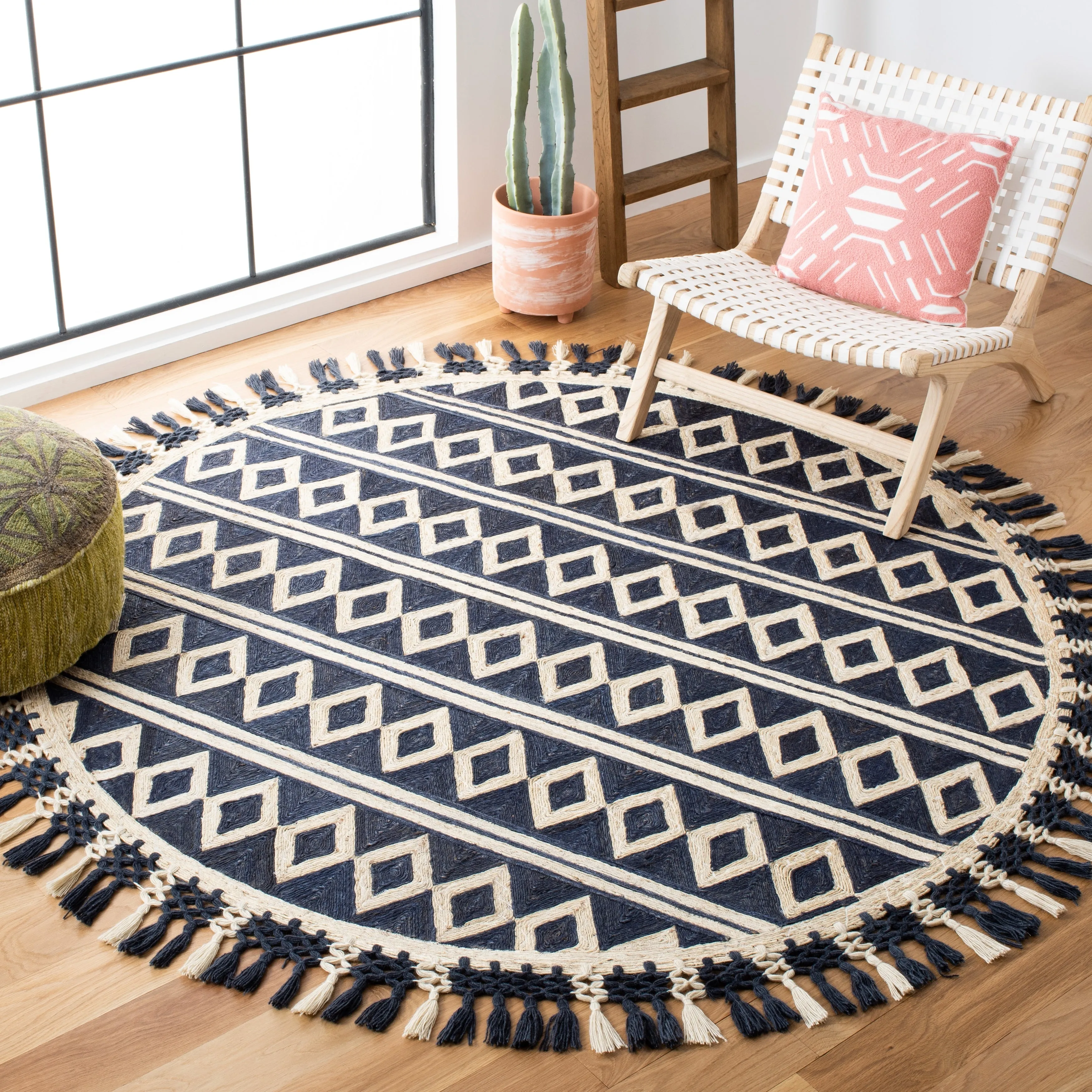 SAFAVIEH Handmade Sahara Fernanda Moroccan Jute Rug