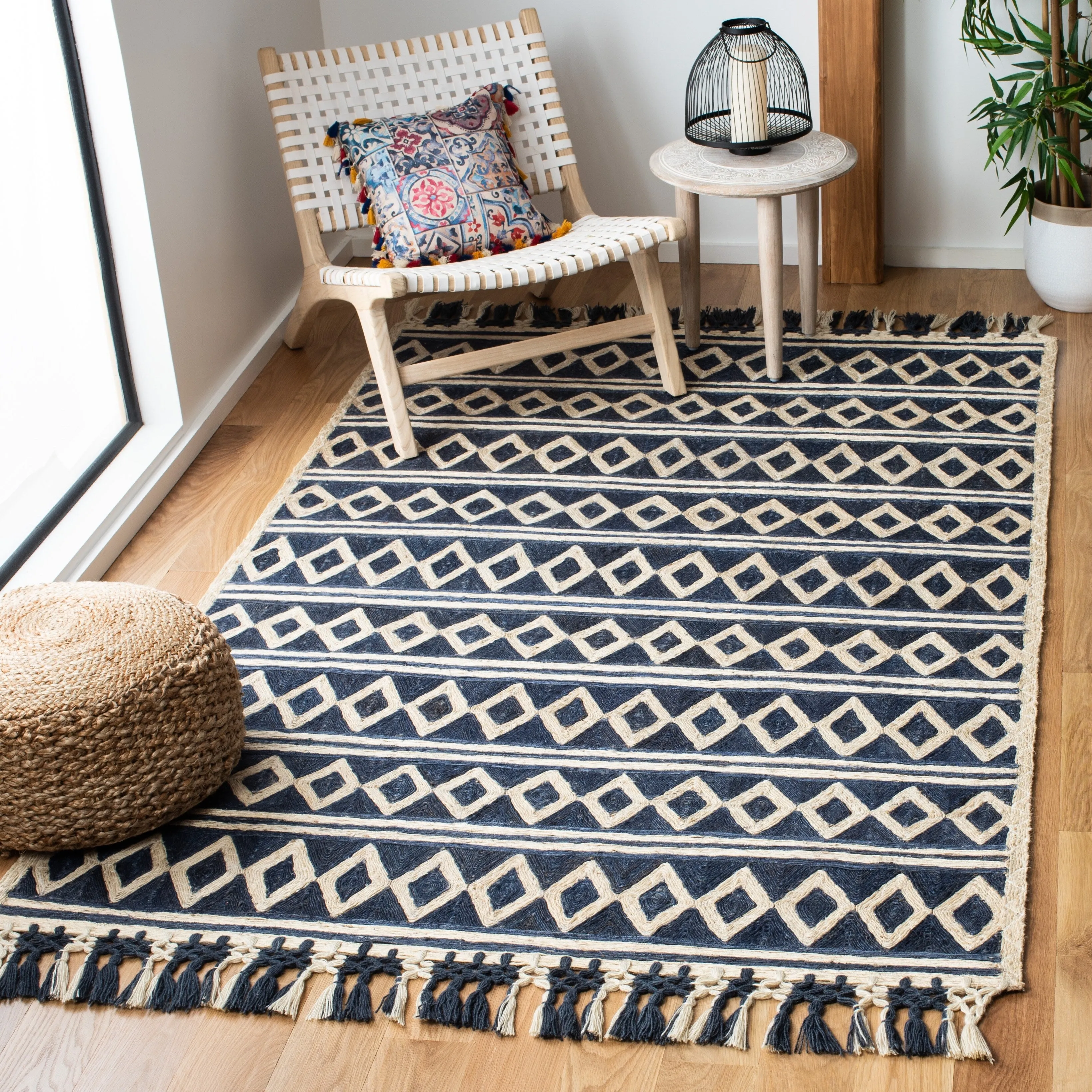 SAFAVIEH Handmade Sahara Fernanda Moroccan Jute Rug