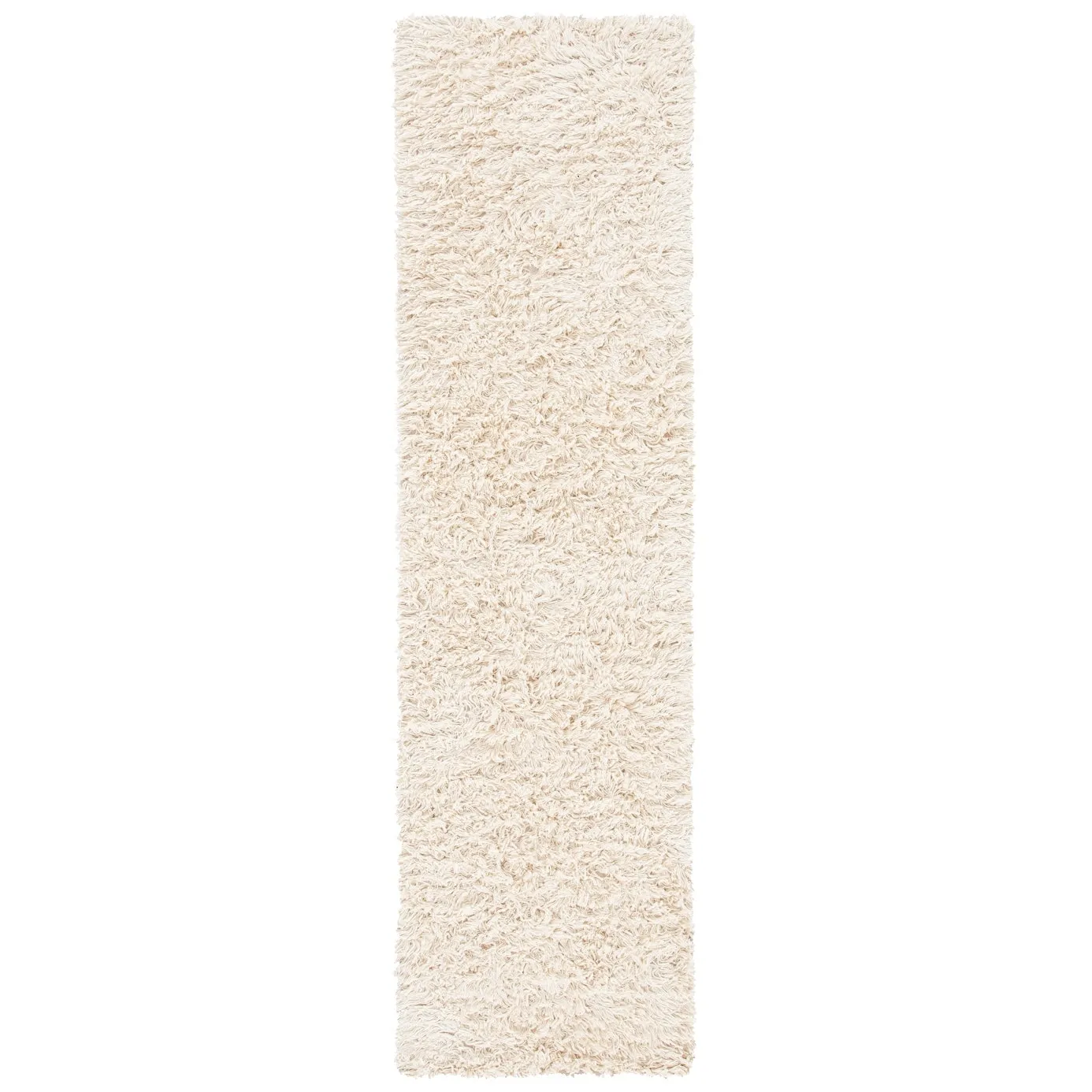 SAFAVIEH Handmade Shag Mariela Solid Wool Rug