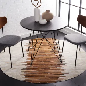 SAFAVIEH Handmade Studio Tobi Natural Hide Leather Rug