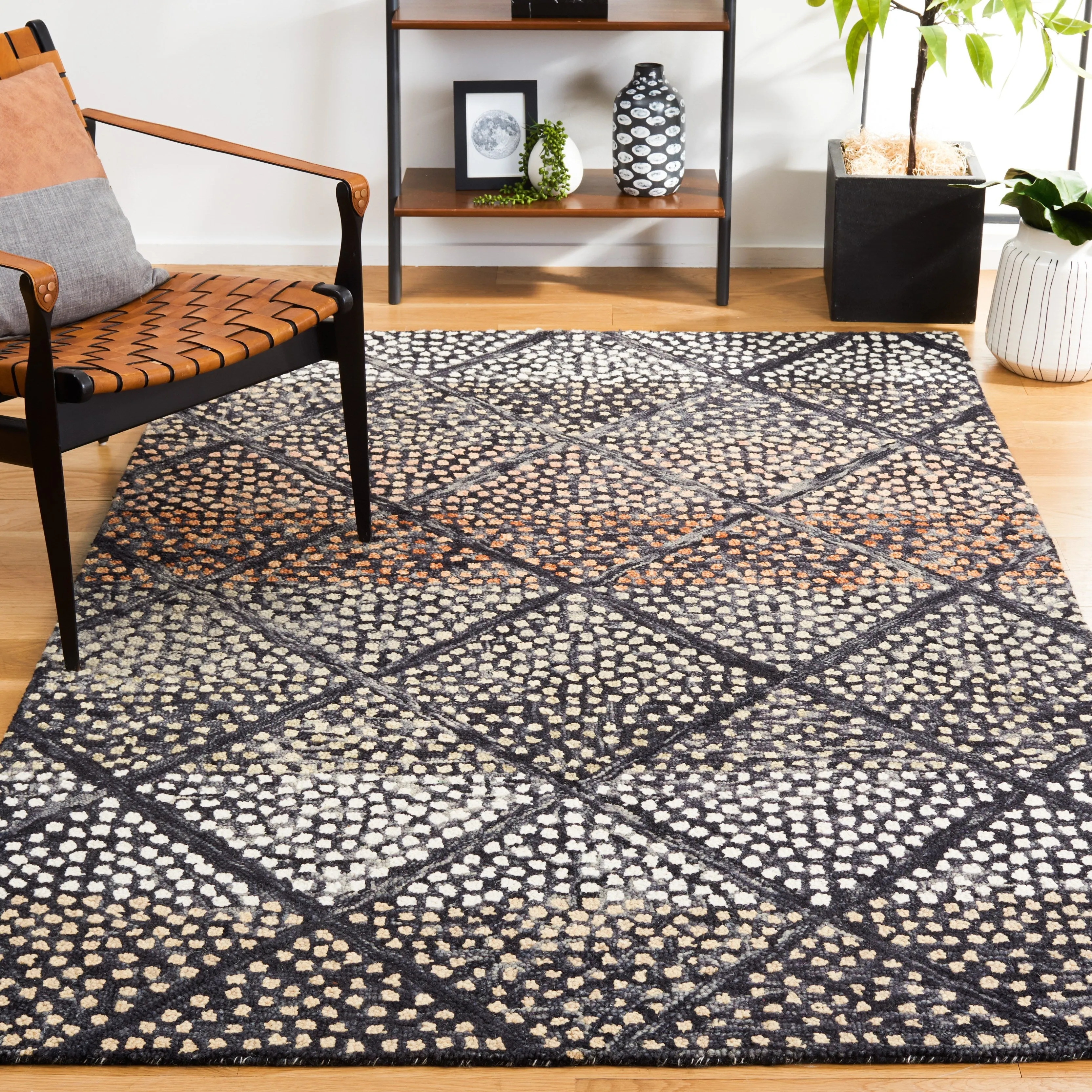 SAFAVIEH Handmade Trace Brenna Trellis Wool Rug