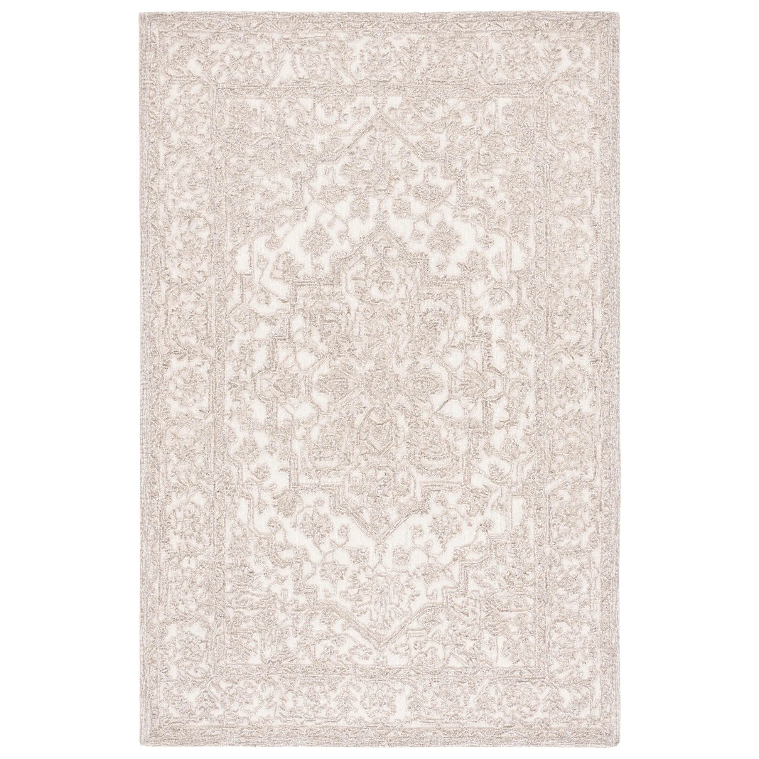 SAFAVIEH Handmade Trace Cher Oriental Wool Rug