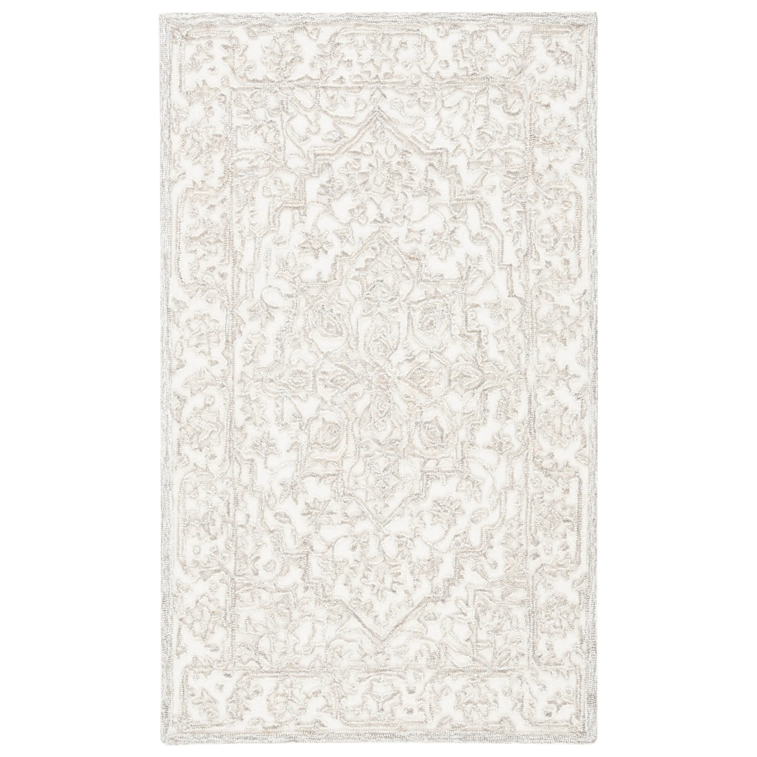 SAFAVIEH Handmade Trace Cher Oriental Wool Rug