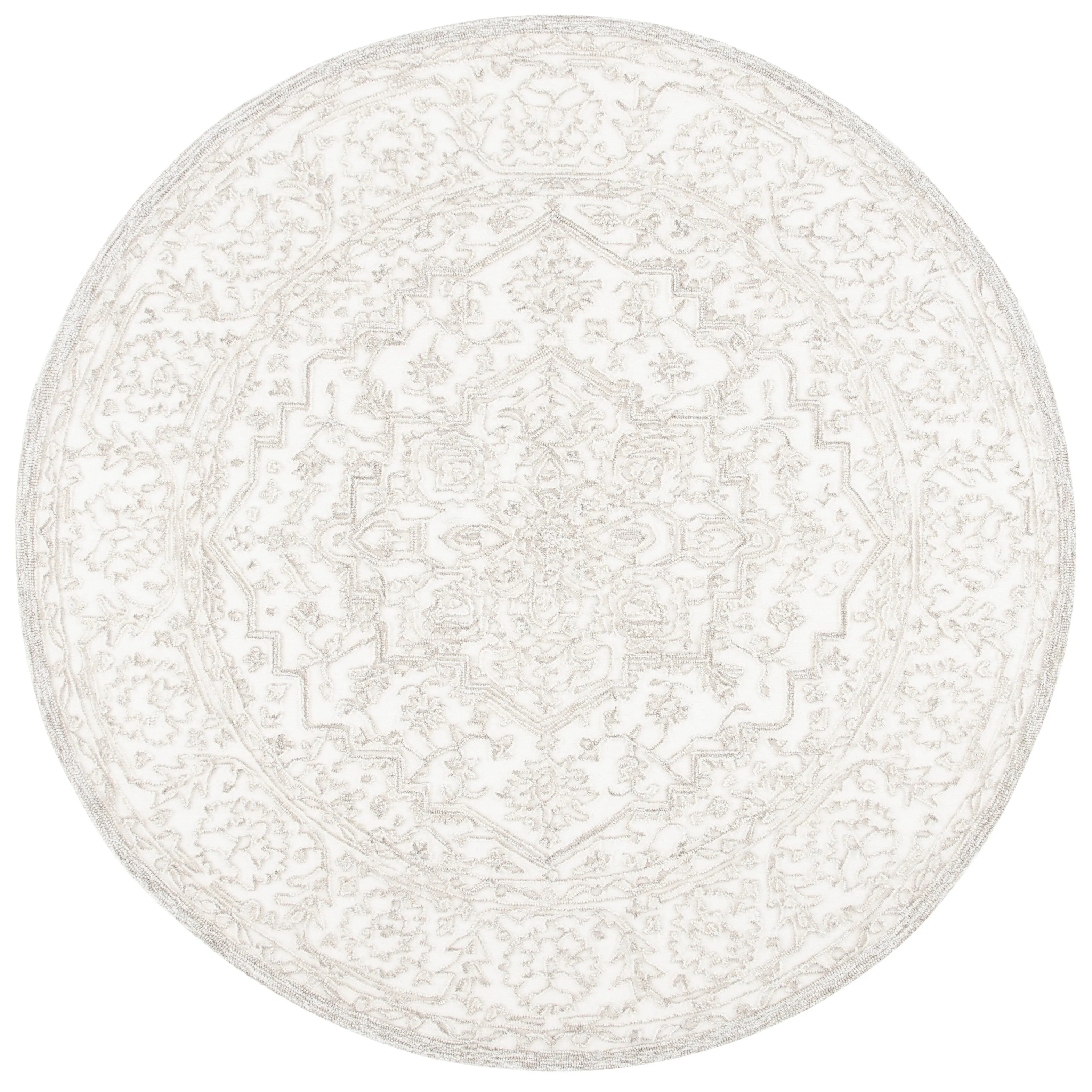 SAFAVIEH Handmade Trace Cher Oriental Wool Rug