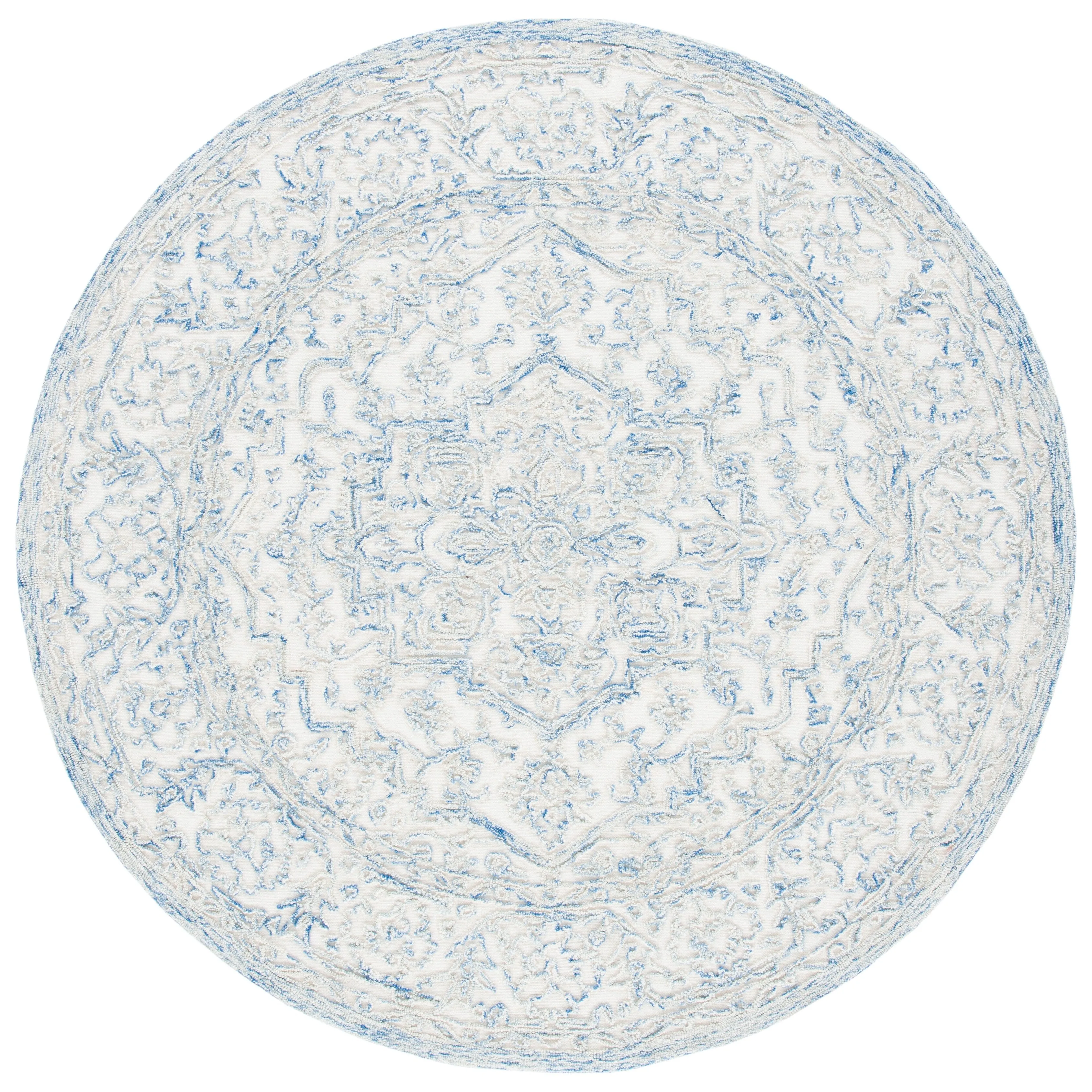 SAFAVIEH Handmade Trace Cher Oriental Wool Rug