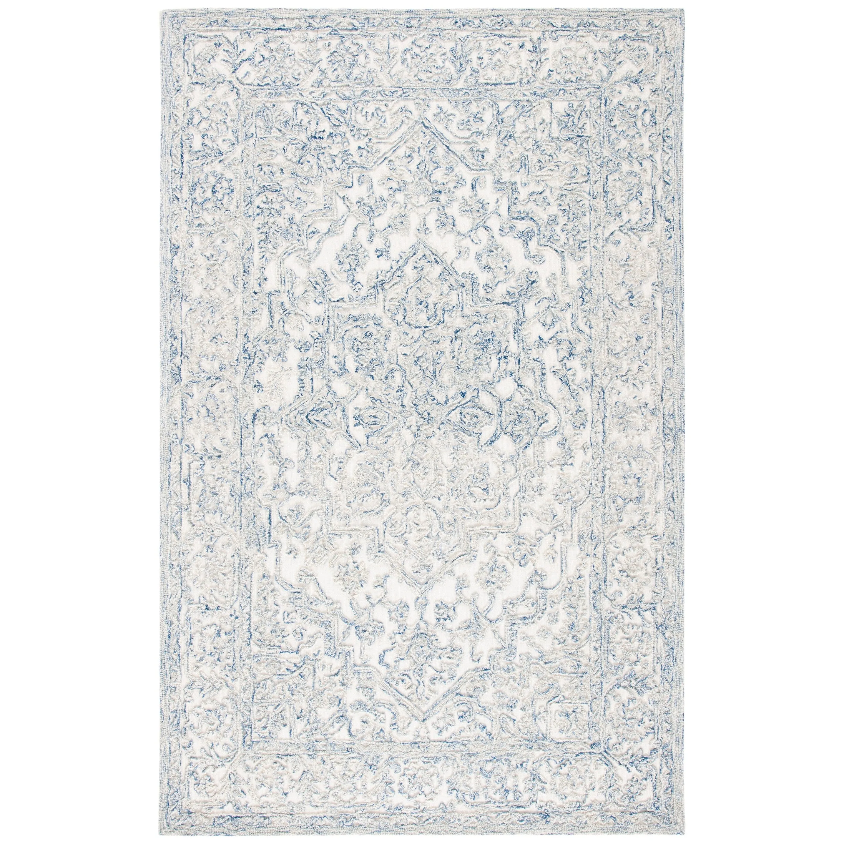 SAFAVIEH Handmade Trace Cher Oriental Wool Rug