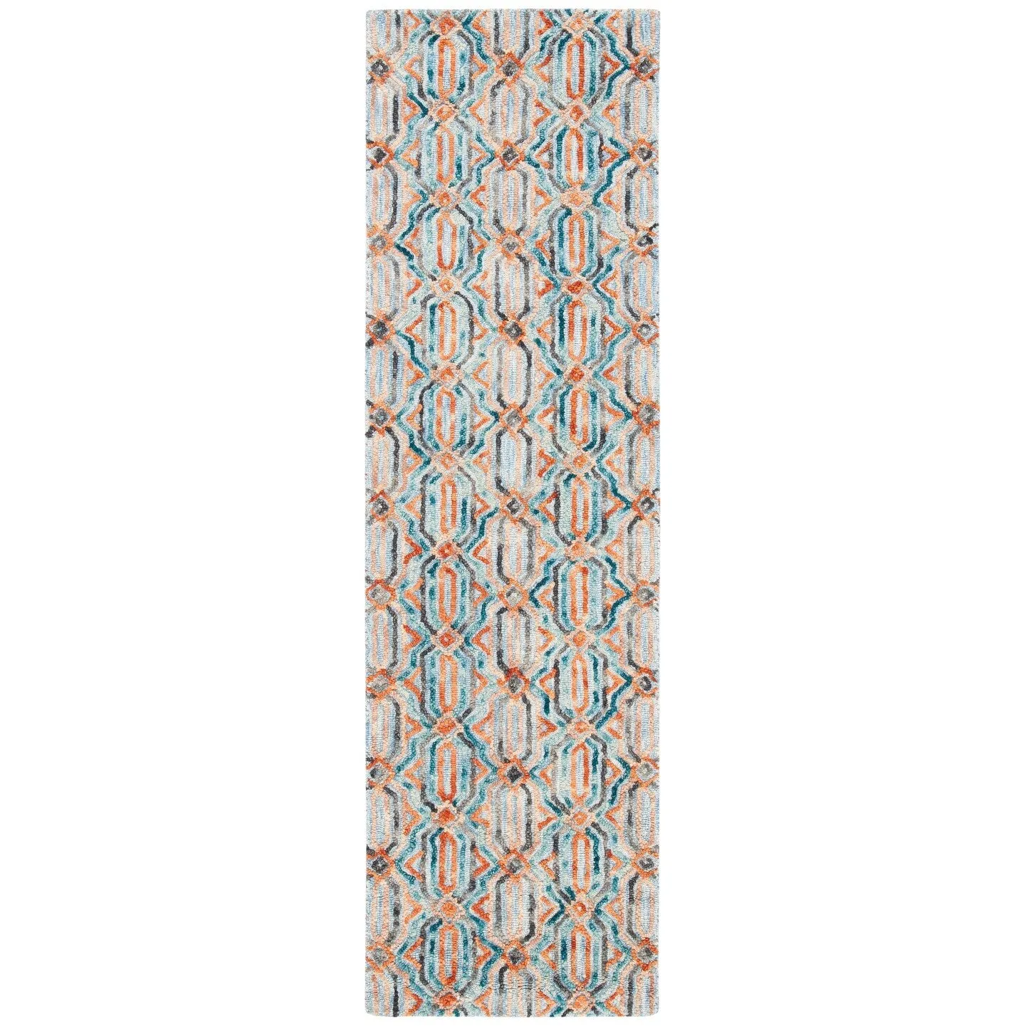 SAFAVIEH Handmade Trace Consuela Geometric Wool Rug