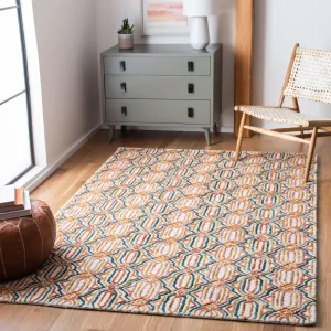 SAFAVIEH Handmade Trace Consuela Geometric Wool Rug