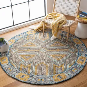 SAFAVIEH Handmade Trace Cristal Geometric Wool Rug