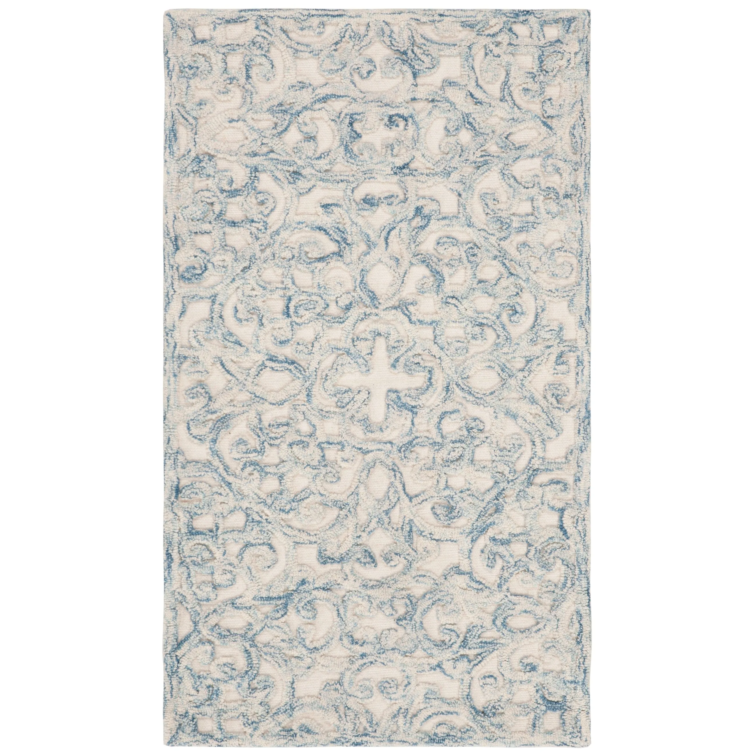 SAFAVIEH Handmade Trace Racheal Modern Wool Rug