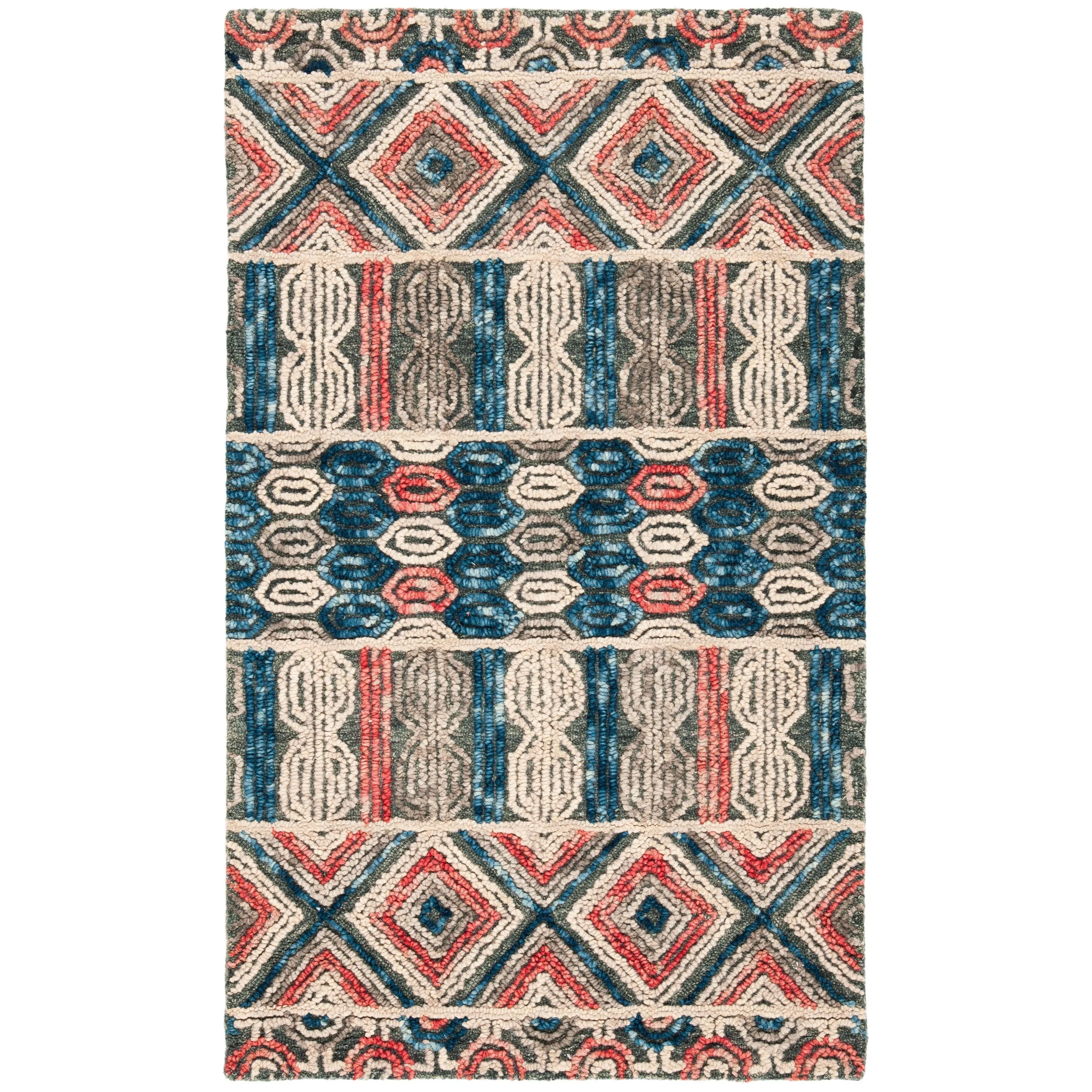 SAFAVIEH Handmade Trace Shanta Moroccan Wool Rug