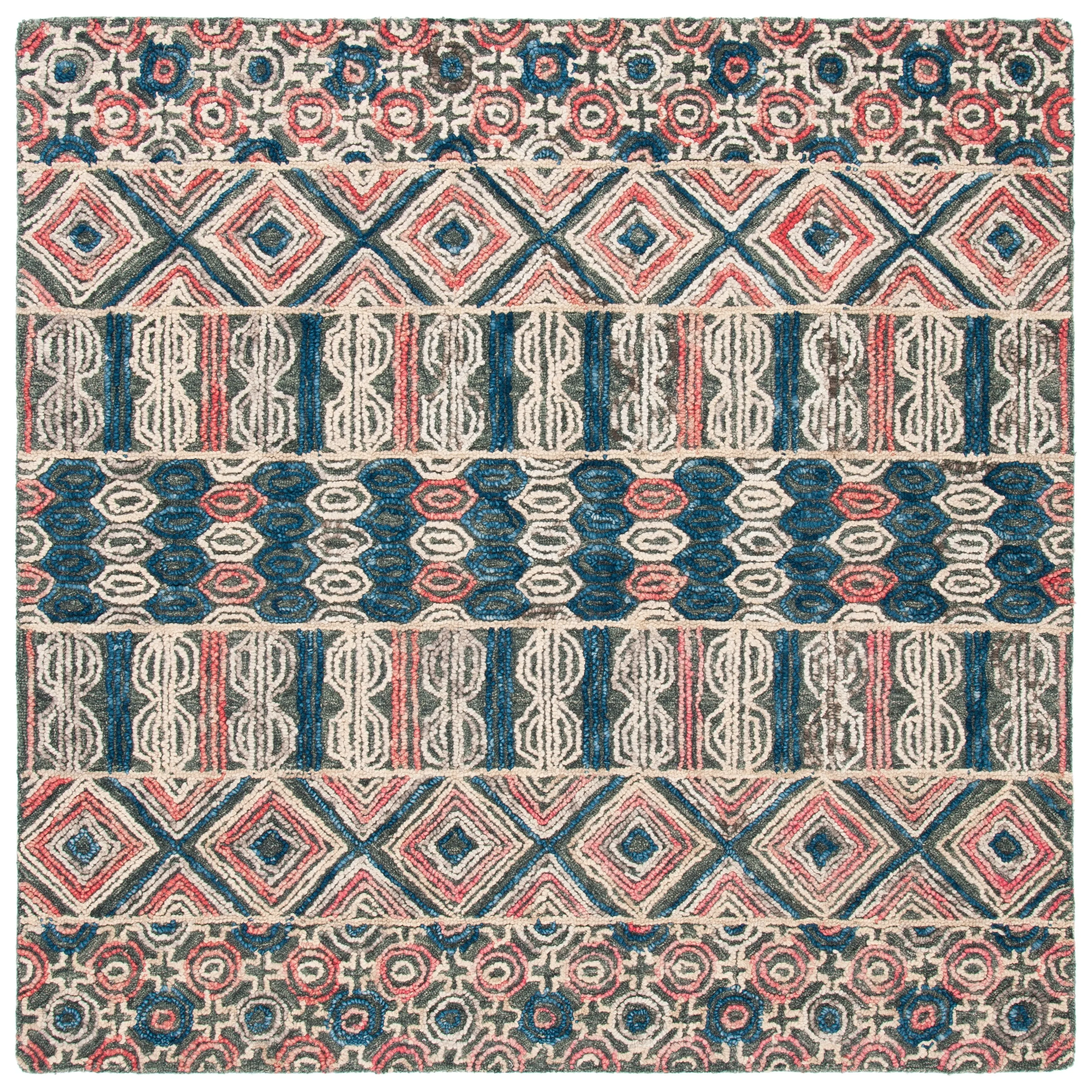 SAFAVIEH Handmade Trace Shanta Moroccan Wool Rug