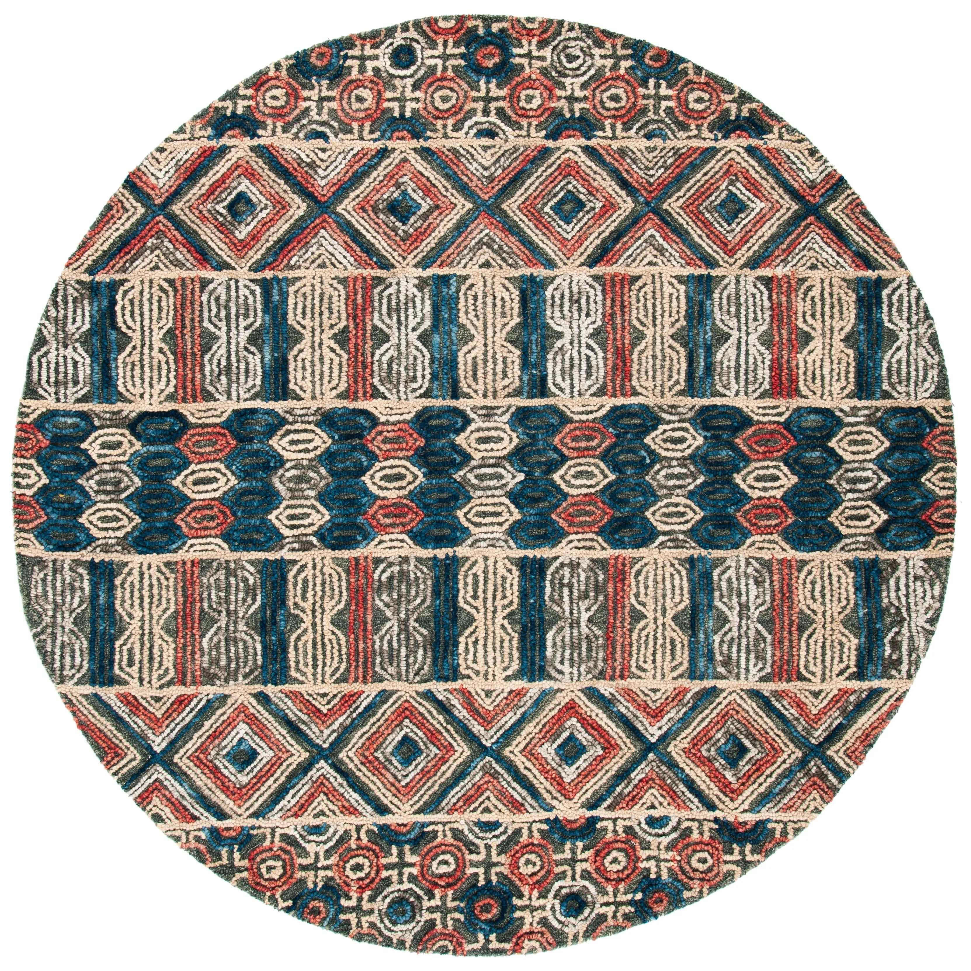 SAFAVIEH Handmade Trace Shanta Moroccan Wool Rug