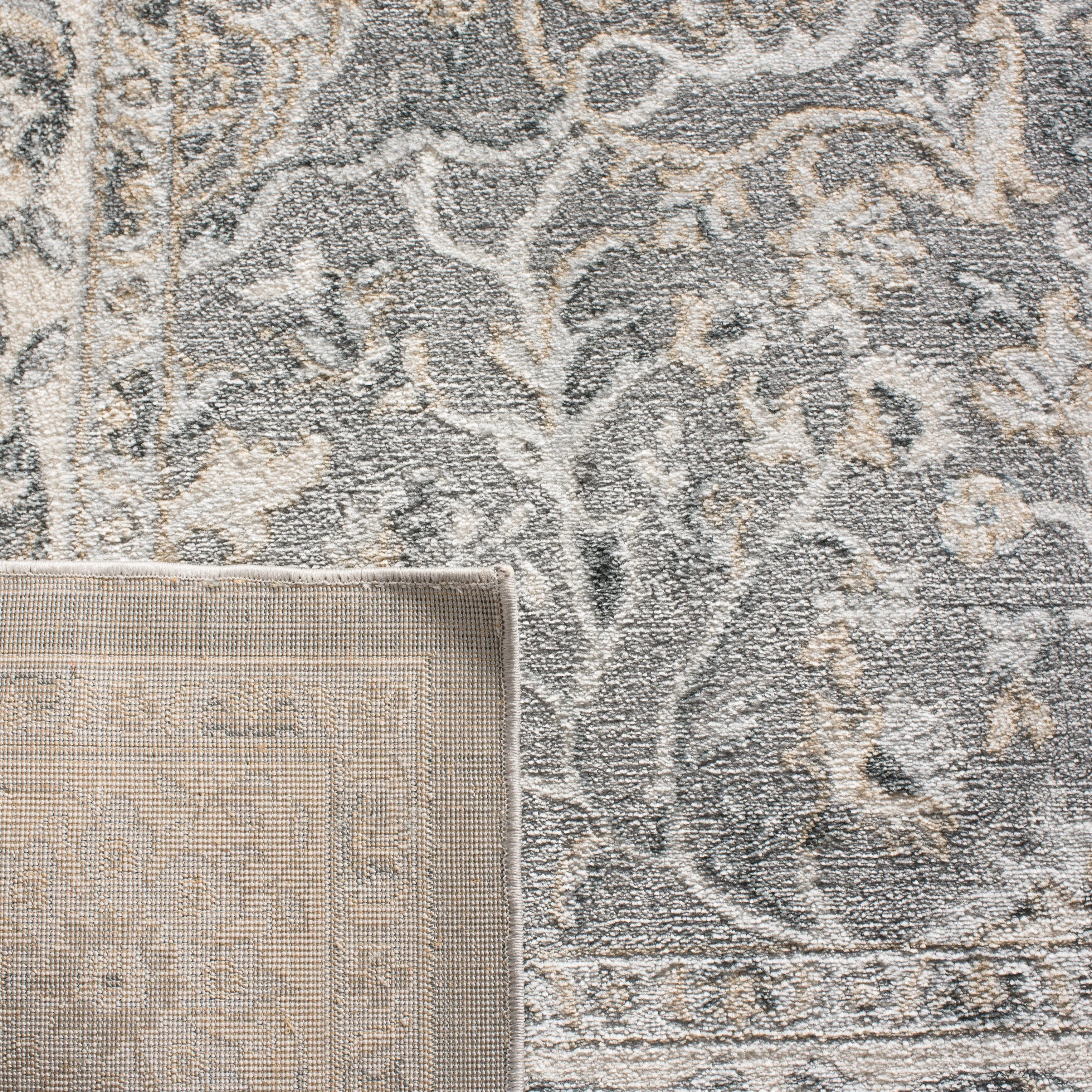 SAFAVIEH Isabella Pietra Traditional Oriental Rug - Grey/Dark Grey - 5' 3 x 7' 6