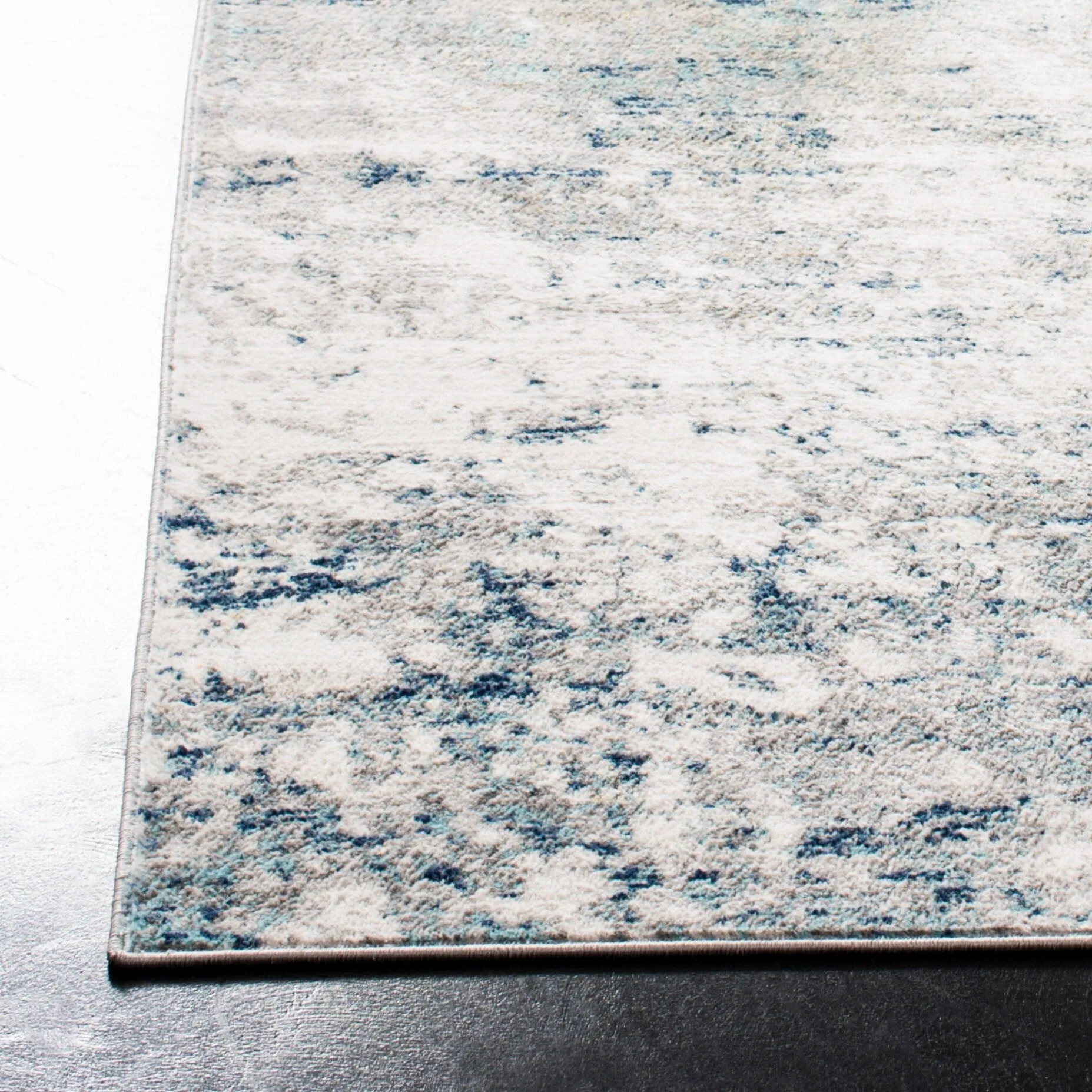 SAFAVIEH Jasper Shreya Modern Abstract Rug - Grey/Blue - 4' x 6'
