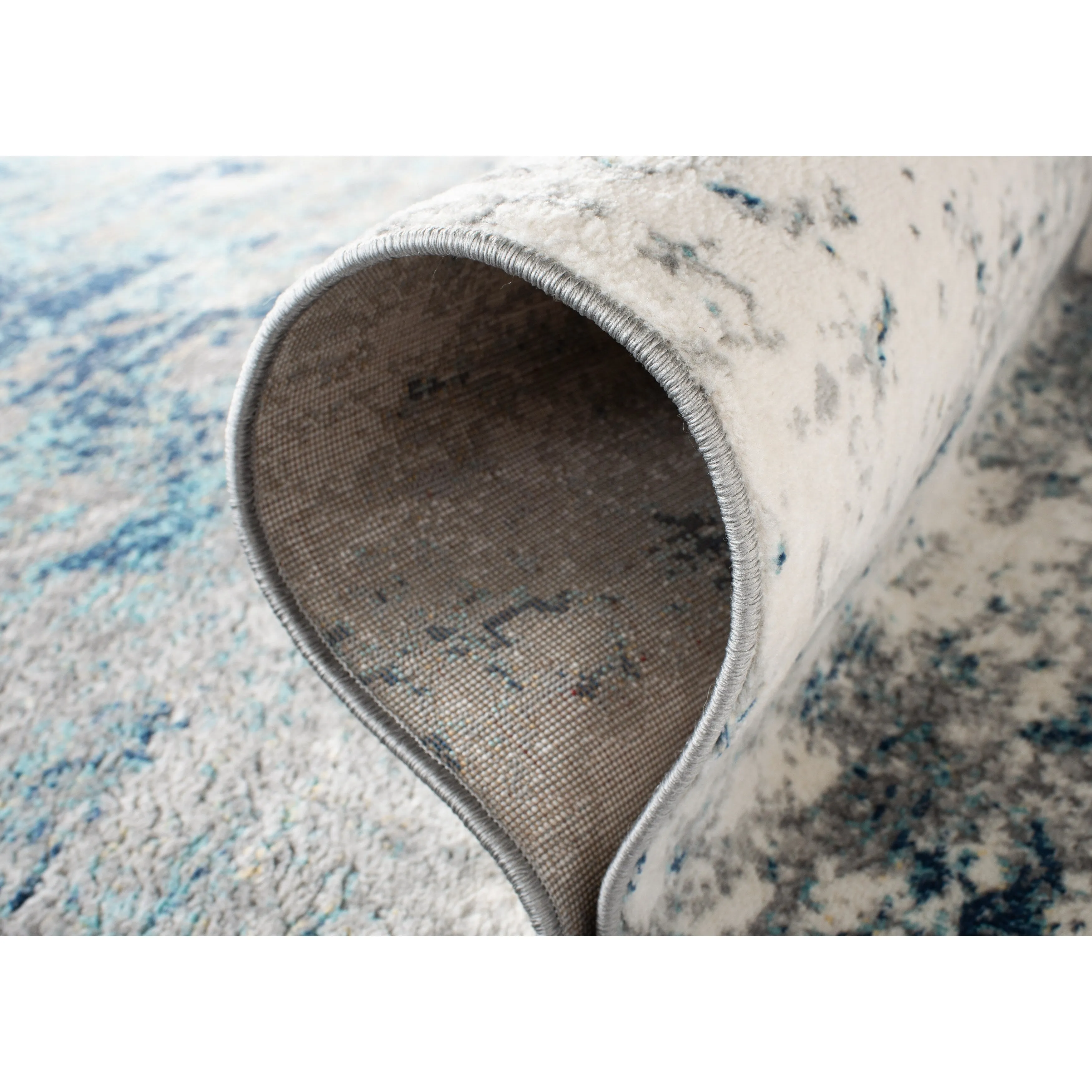 SAFAVIEH Jasper Shreya Modern Abstract Rug - Grey/Blue - 6' x 9'