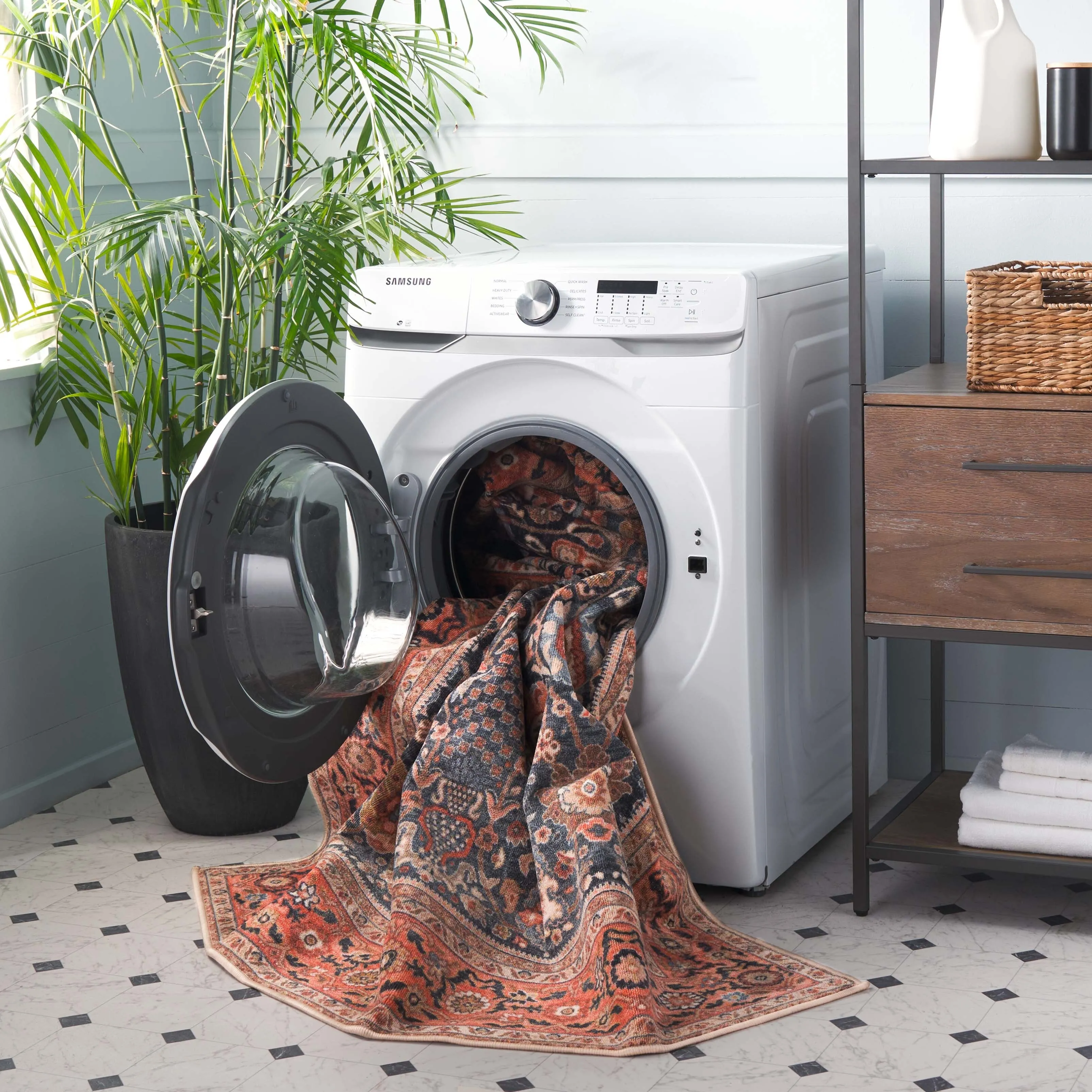 SAFAVIEH Journey Dayle Transitional Machine Washable Rug