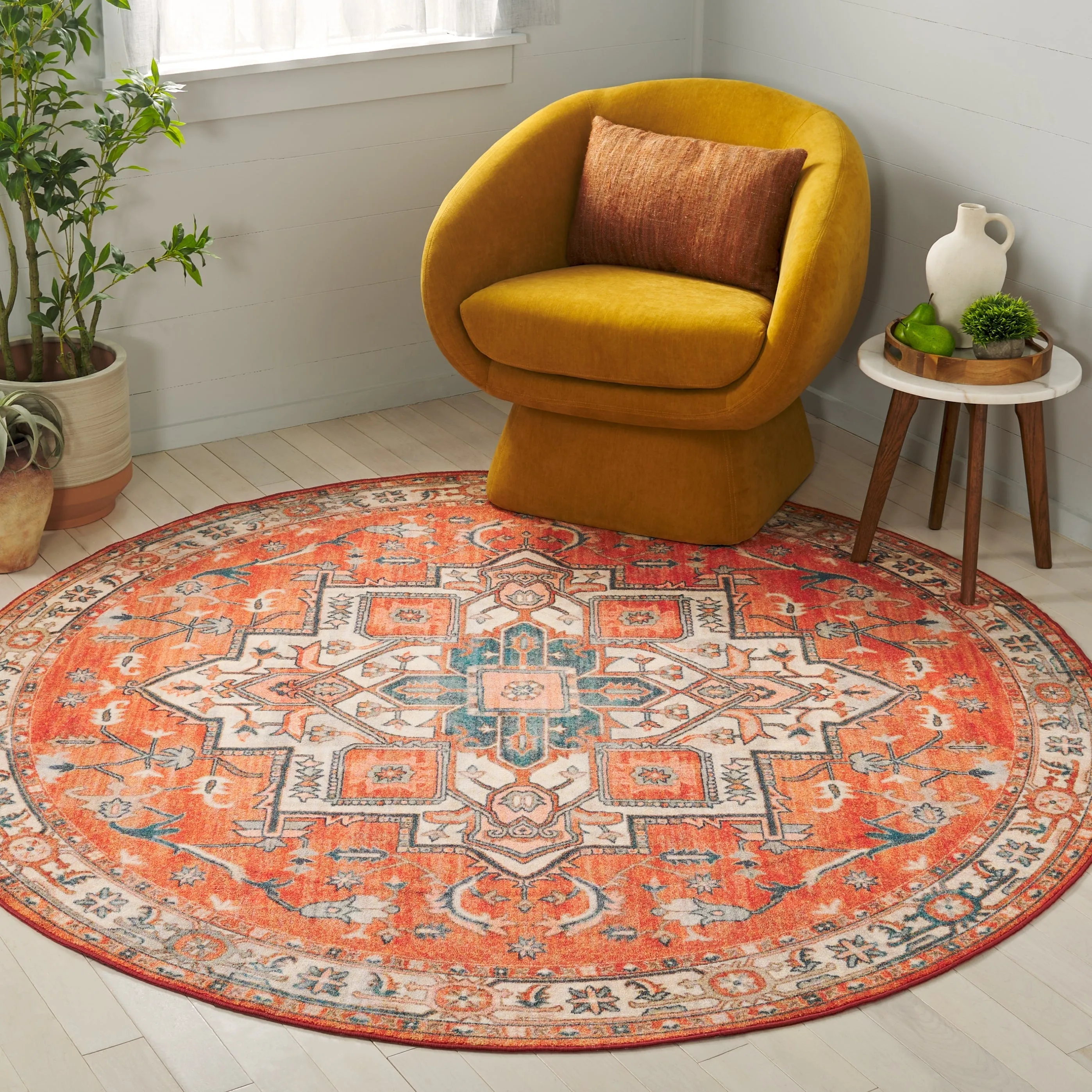 SAFAVIEH Journey Jacalyn Transitional Machine Washable Rug