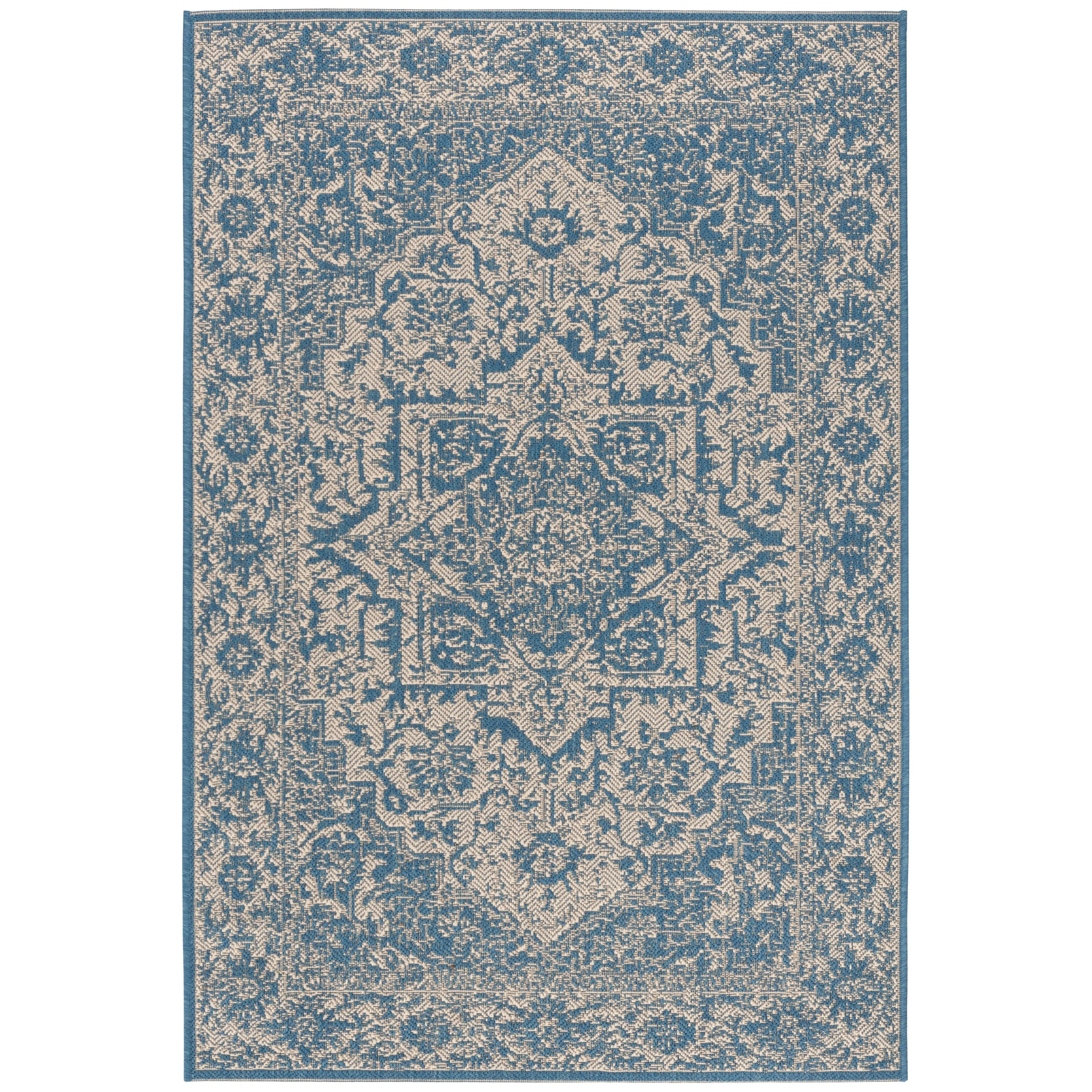 SAFAVIEH Linden Karol Indoor/ Outdoor Waterproof Patio Backyard Rug
