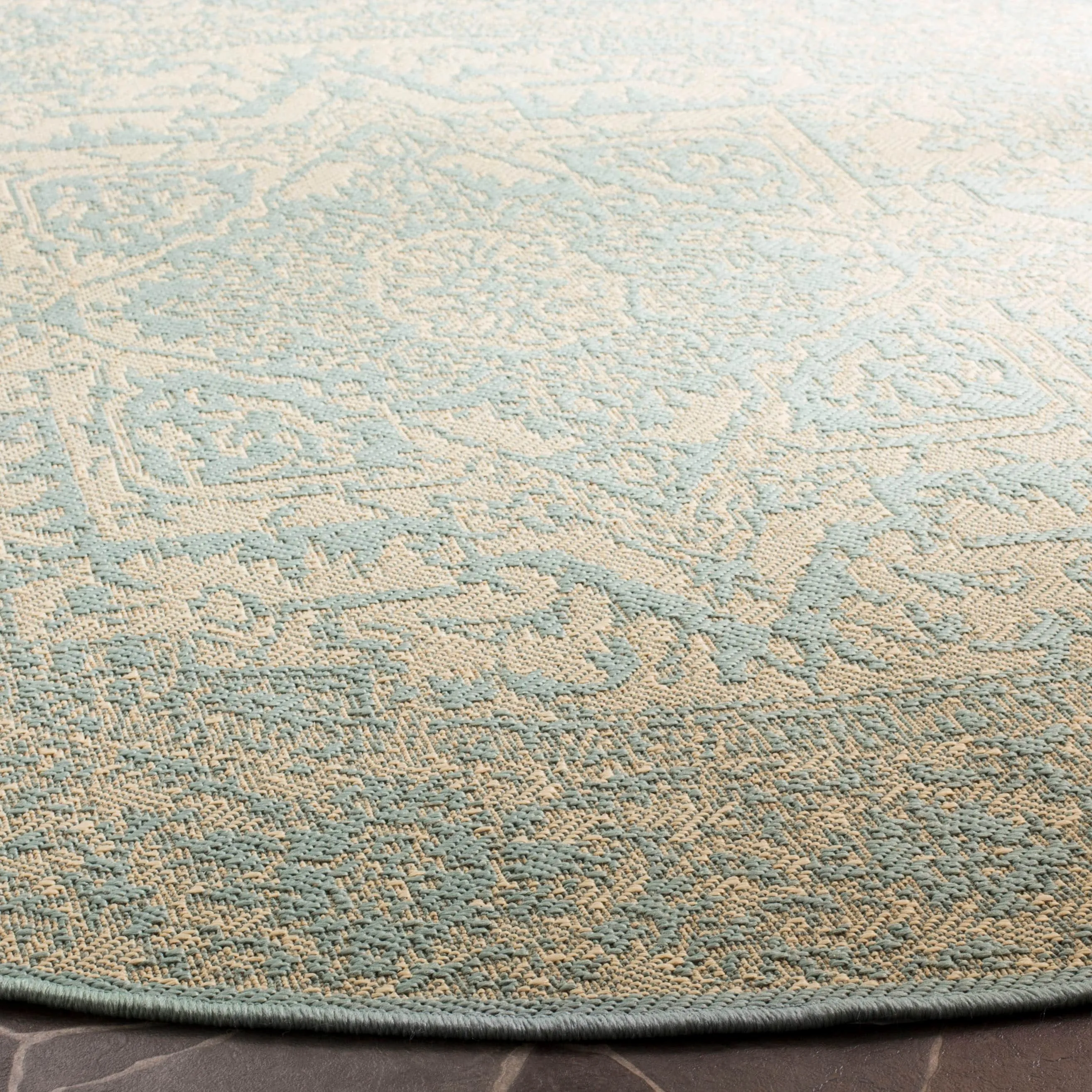 SAFAVIEH Linden Karol Indoor/ Outdoor Waterproof Patio Backyard Rug
