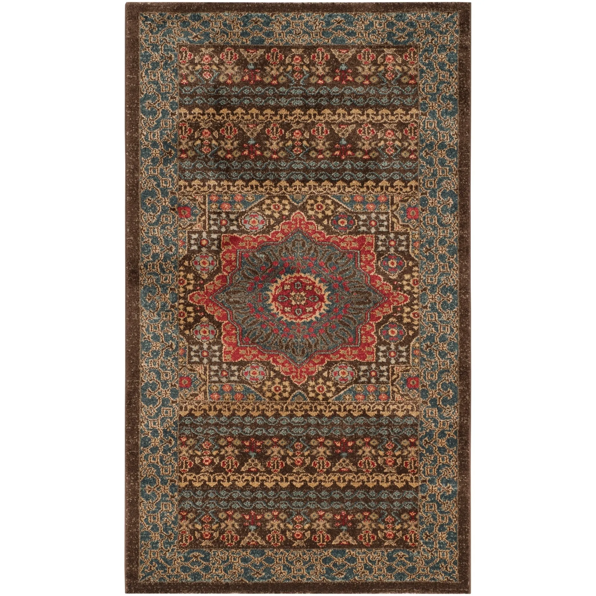 SAFAVIEH Mahal Carlene Traditional Oriental Rug
