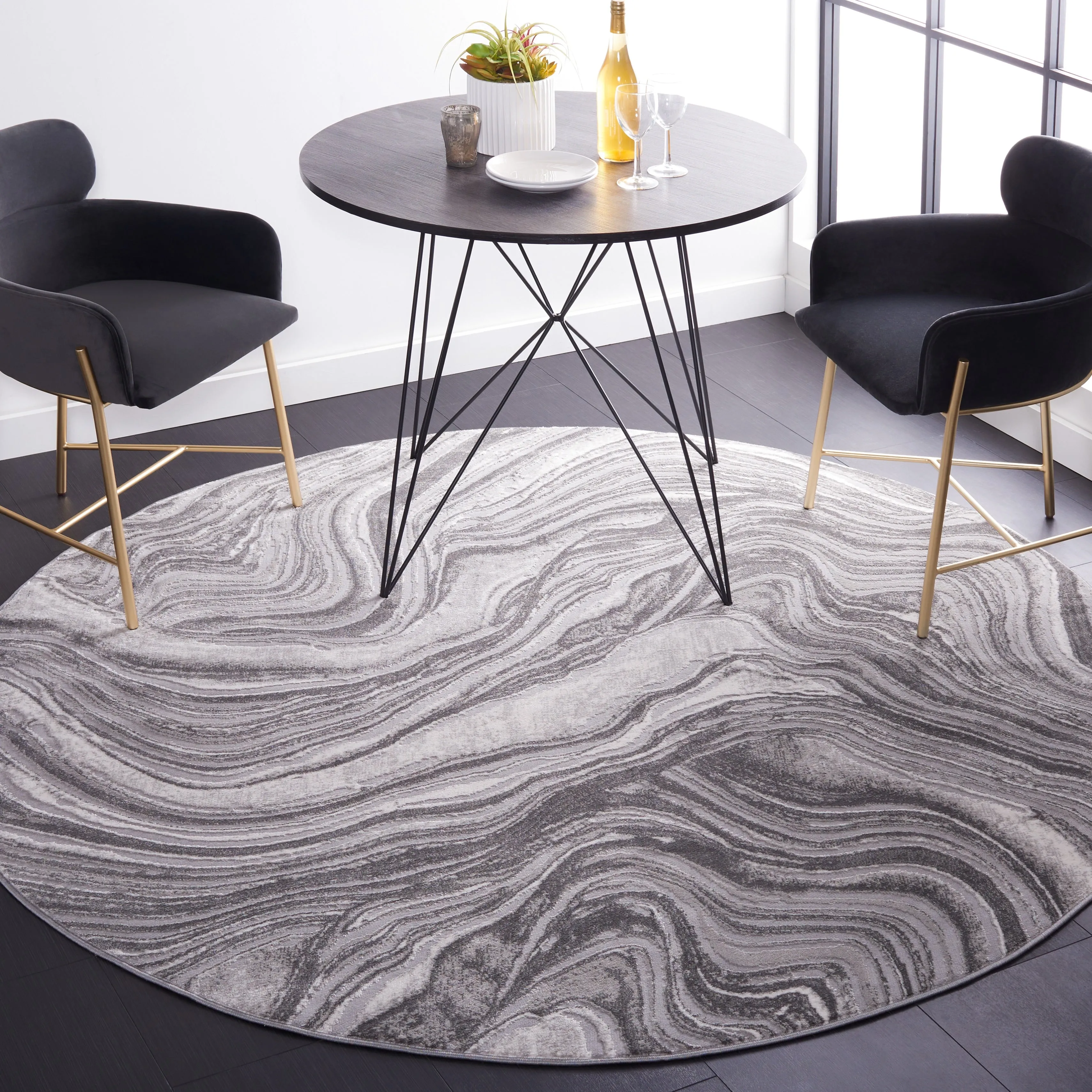 SAFAVIEH Meadow Marjolein Modern Abstract Rug