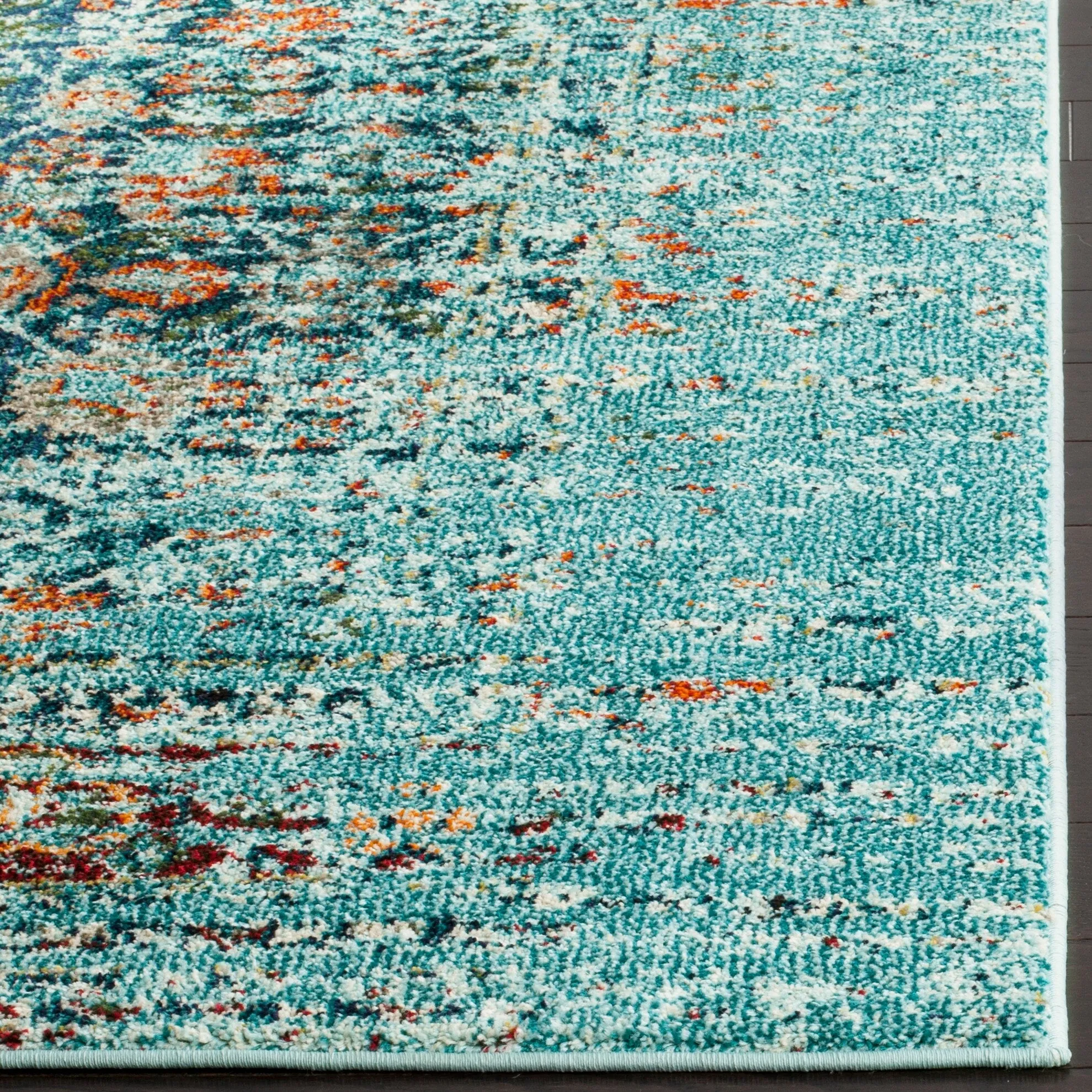 SAFAVIEH Monaco Katty Boho Rug - Blue/Multi - 2' 2 x 10'