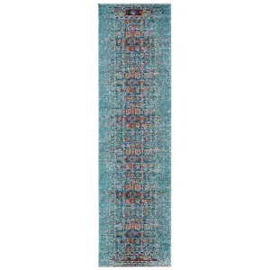 SAFAVIEH Monaco Katty Boho Rug - Blue/Multi - 2' 2 x 10'