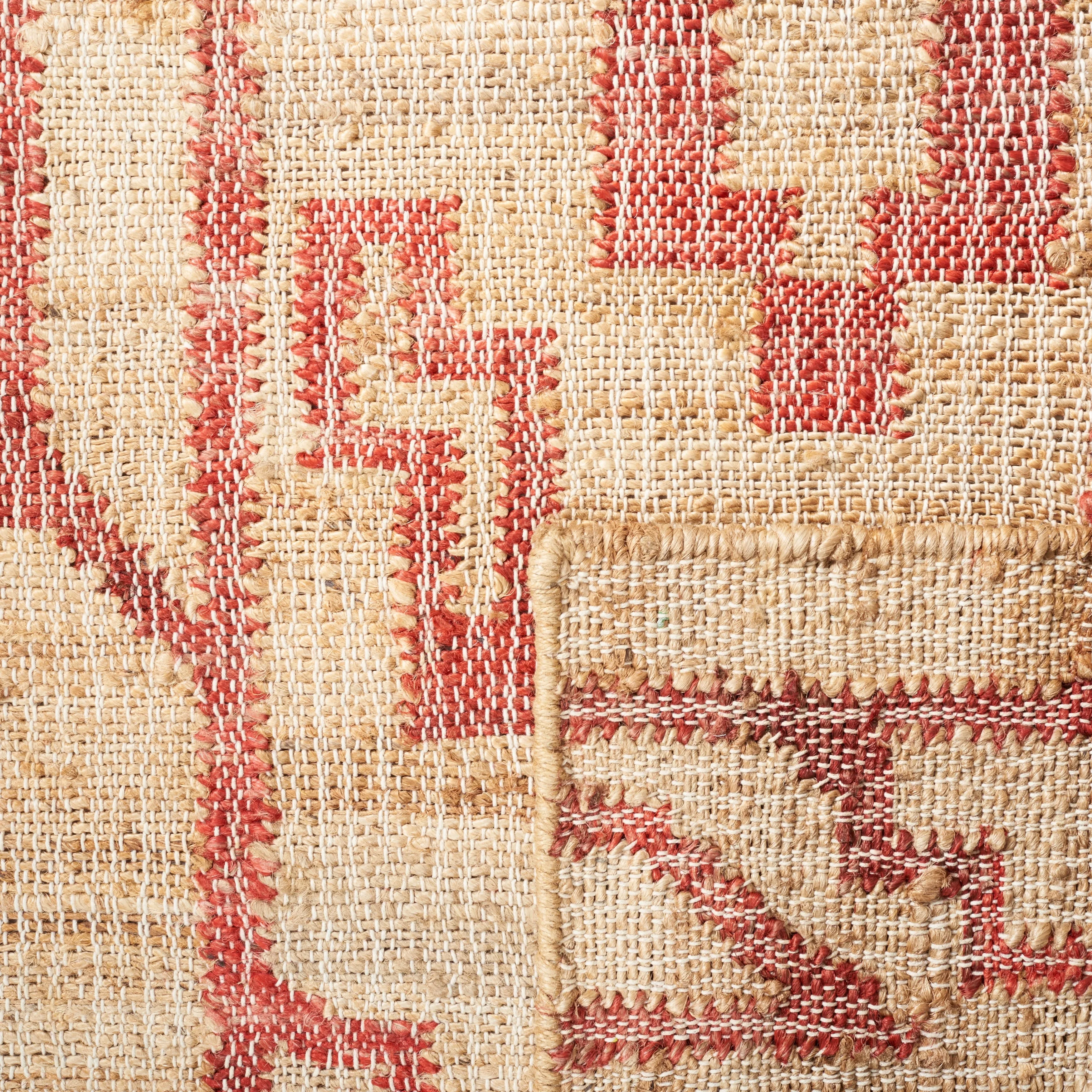 SAFAVIEH Natural Fiber Erla Boho Jute Rug