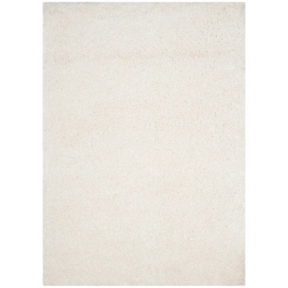 SAFAVIEH Polar Shag Alabama Glam Solid 3-inch Extra Thick