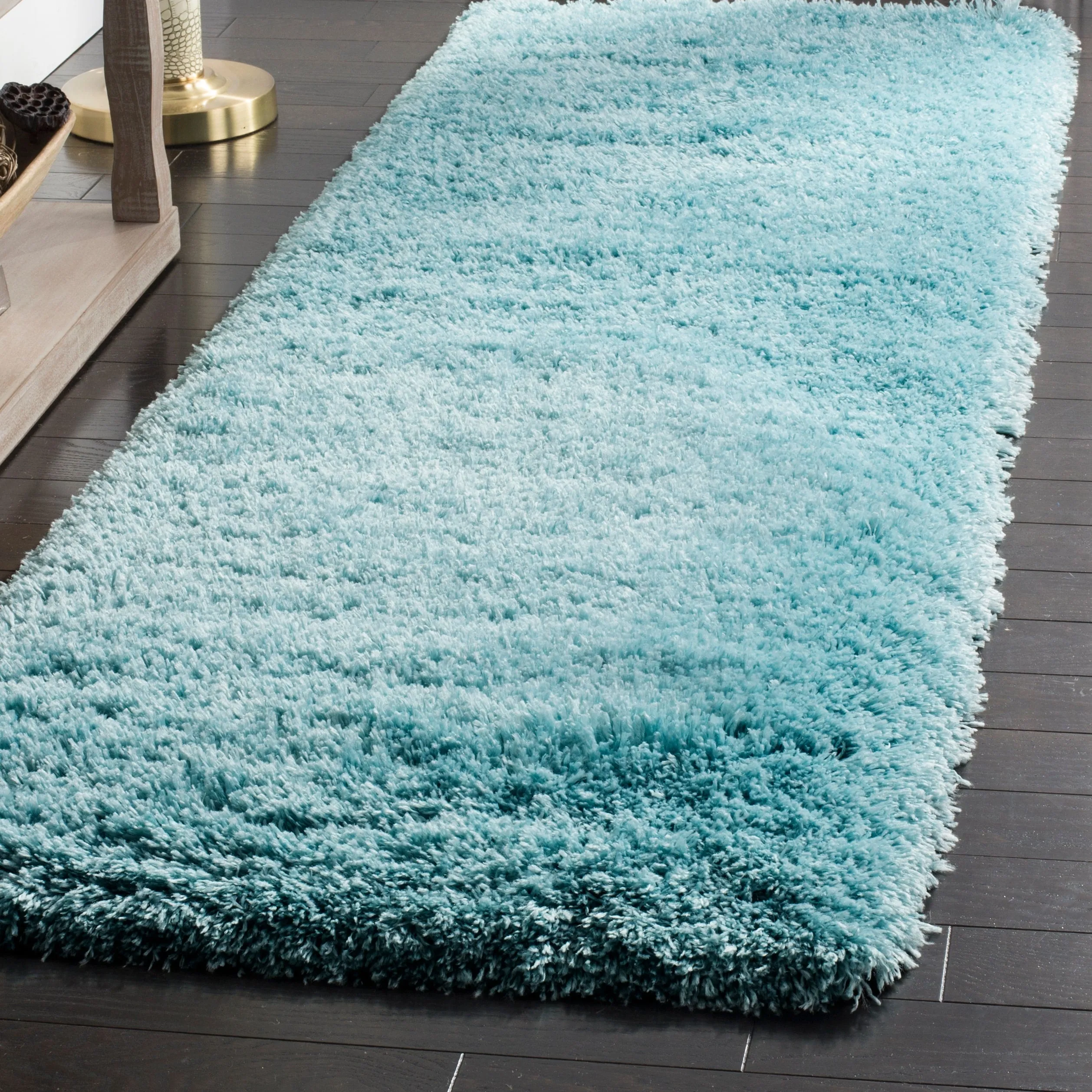 SAFAVIEH Polar Shag Alabama Glam Solid 3-inch Extra Thick