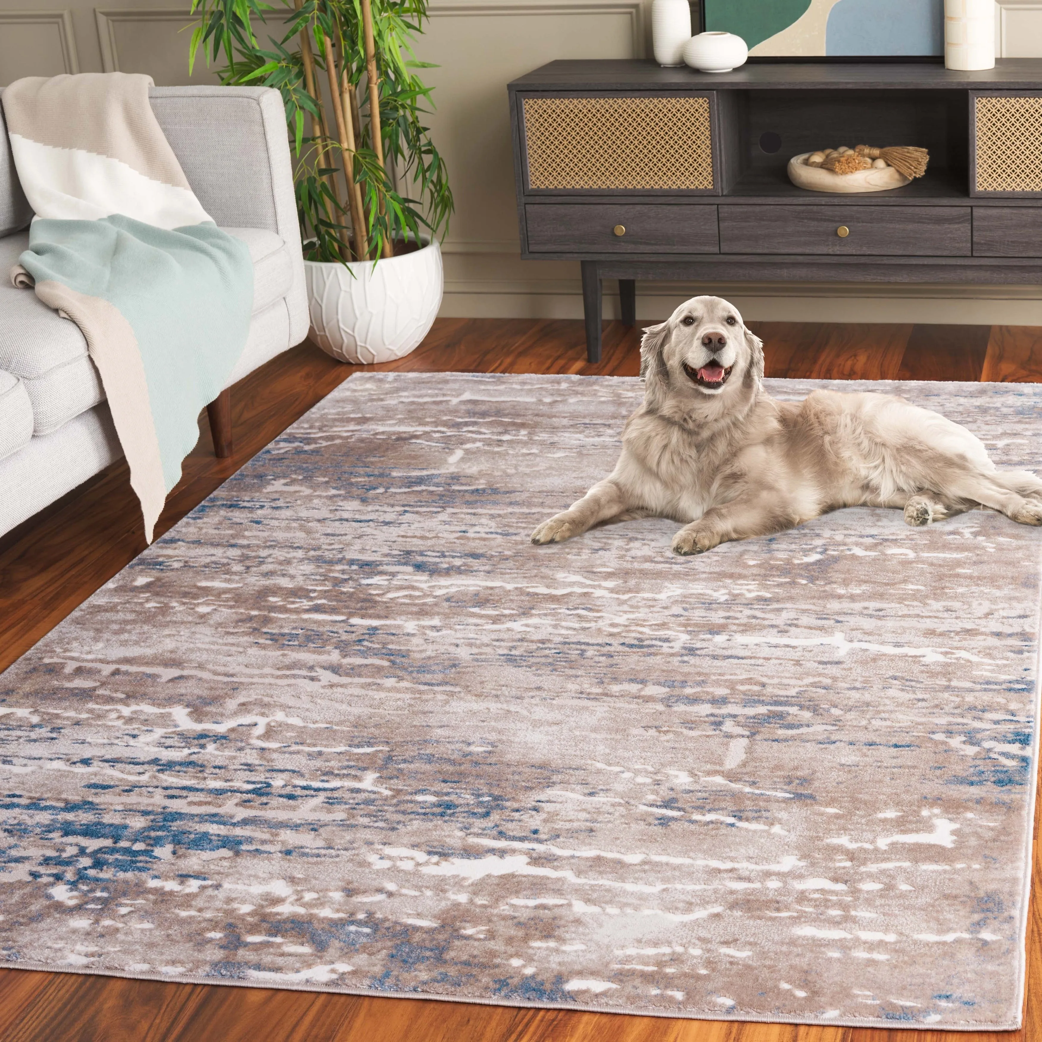 SAFAVIEH Prestige Ninnie Contemporary Rug