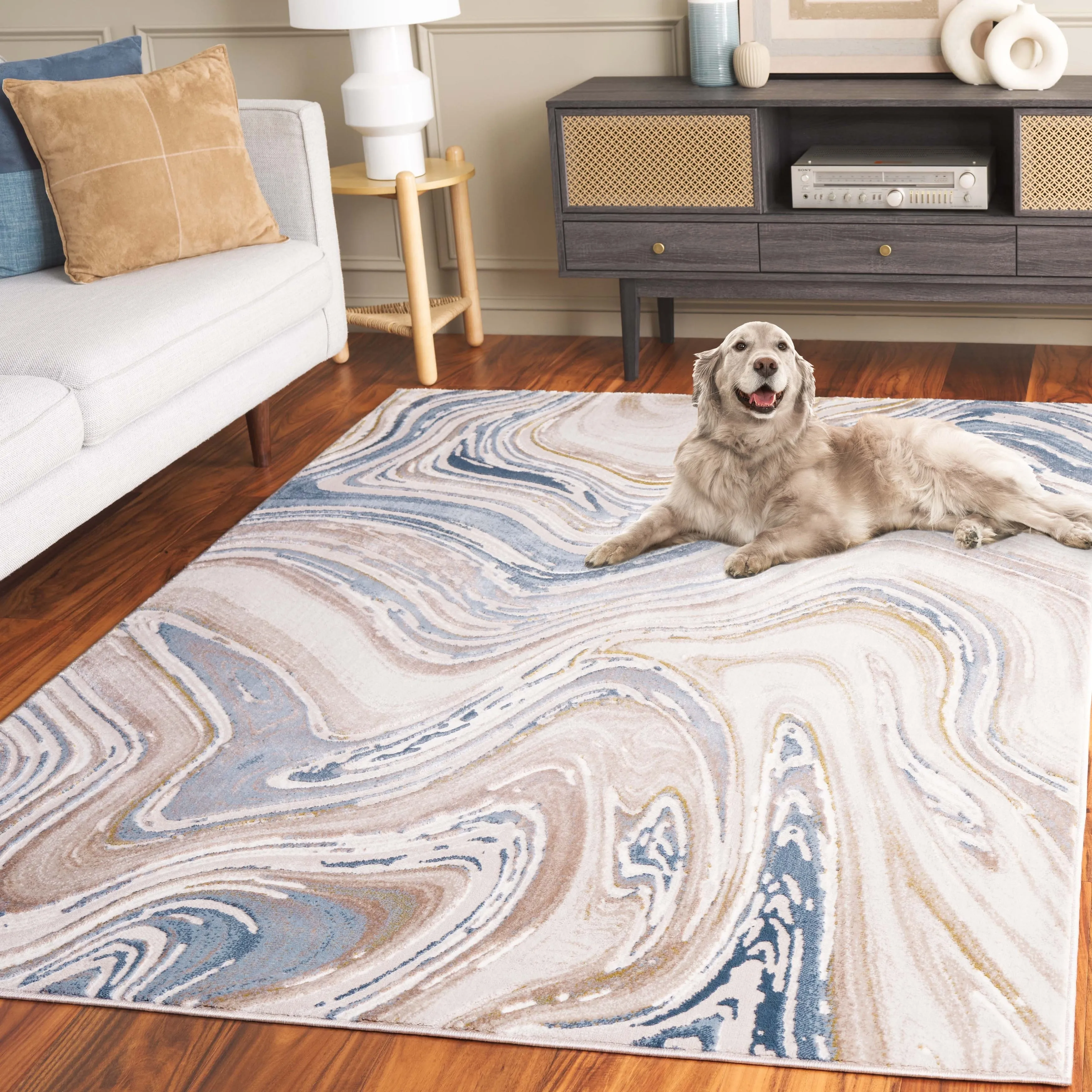 SAFAVIEH Prestige Veda Contemporary Rug