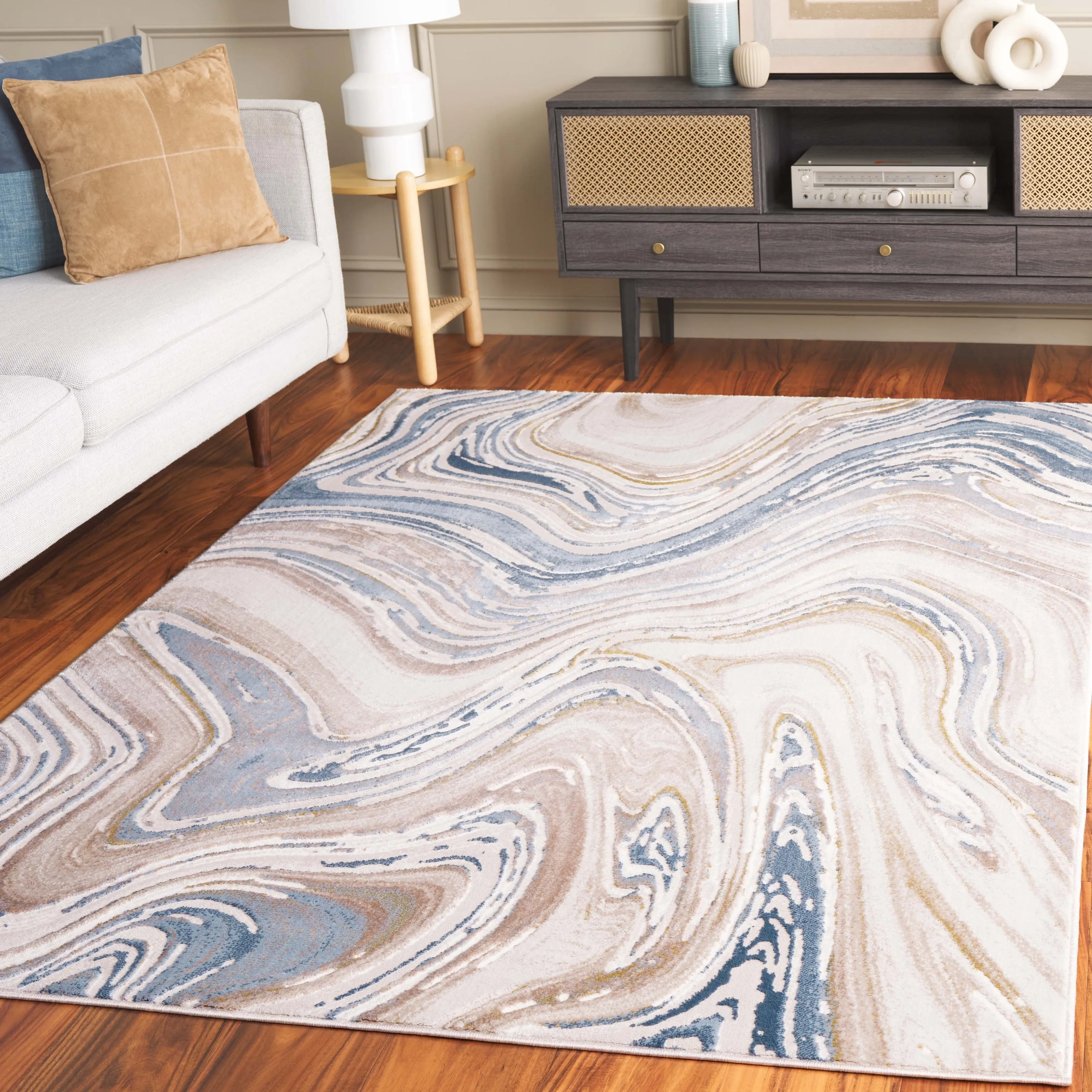 SAFAVIEH Prestige Veda Contemporary Rug