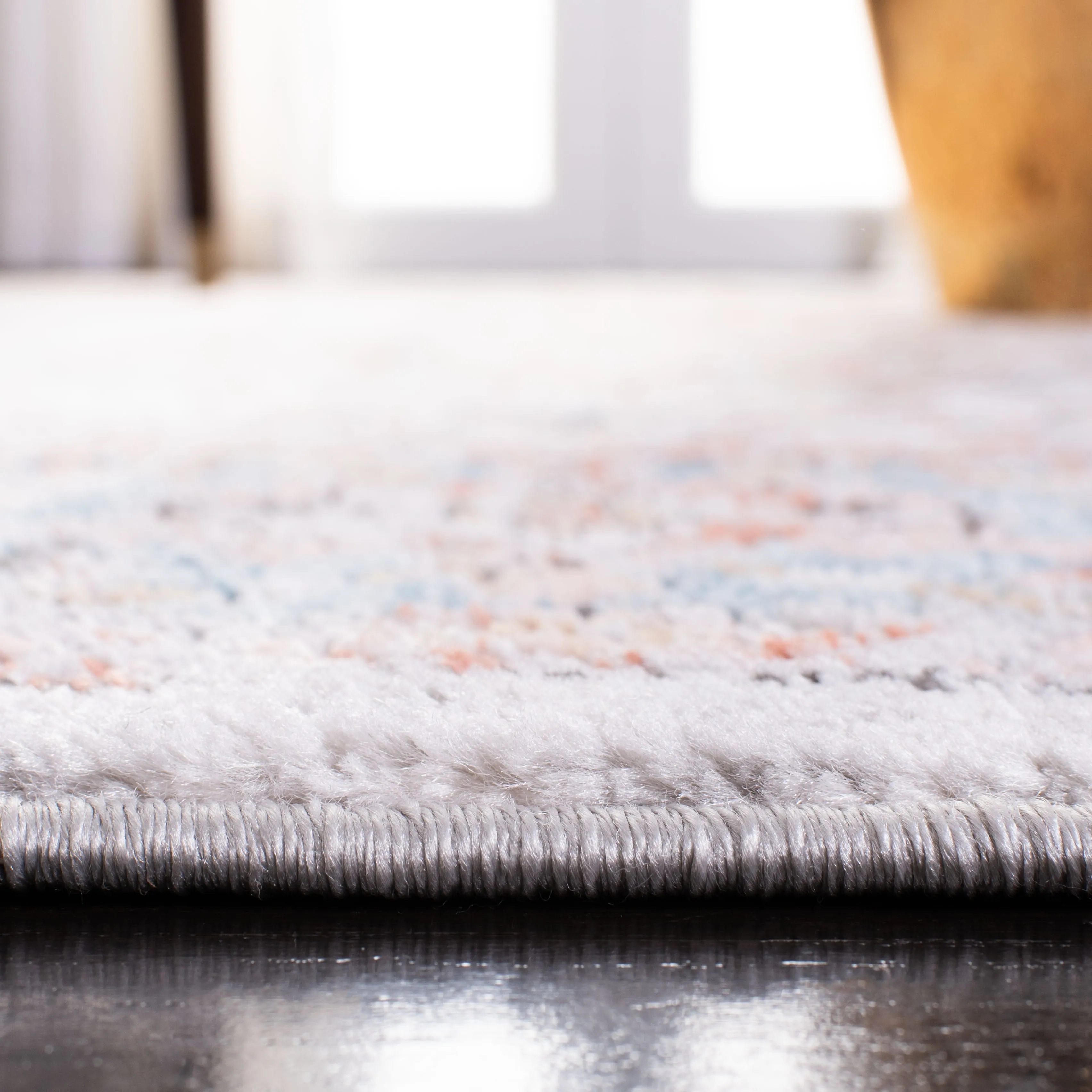 SAFAVIEH Shivan Karima Contemporary Rug - Grey/Blue - 2' 6 x 8'