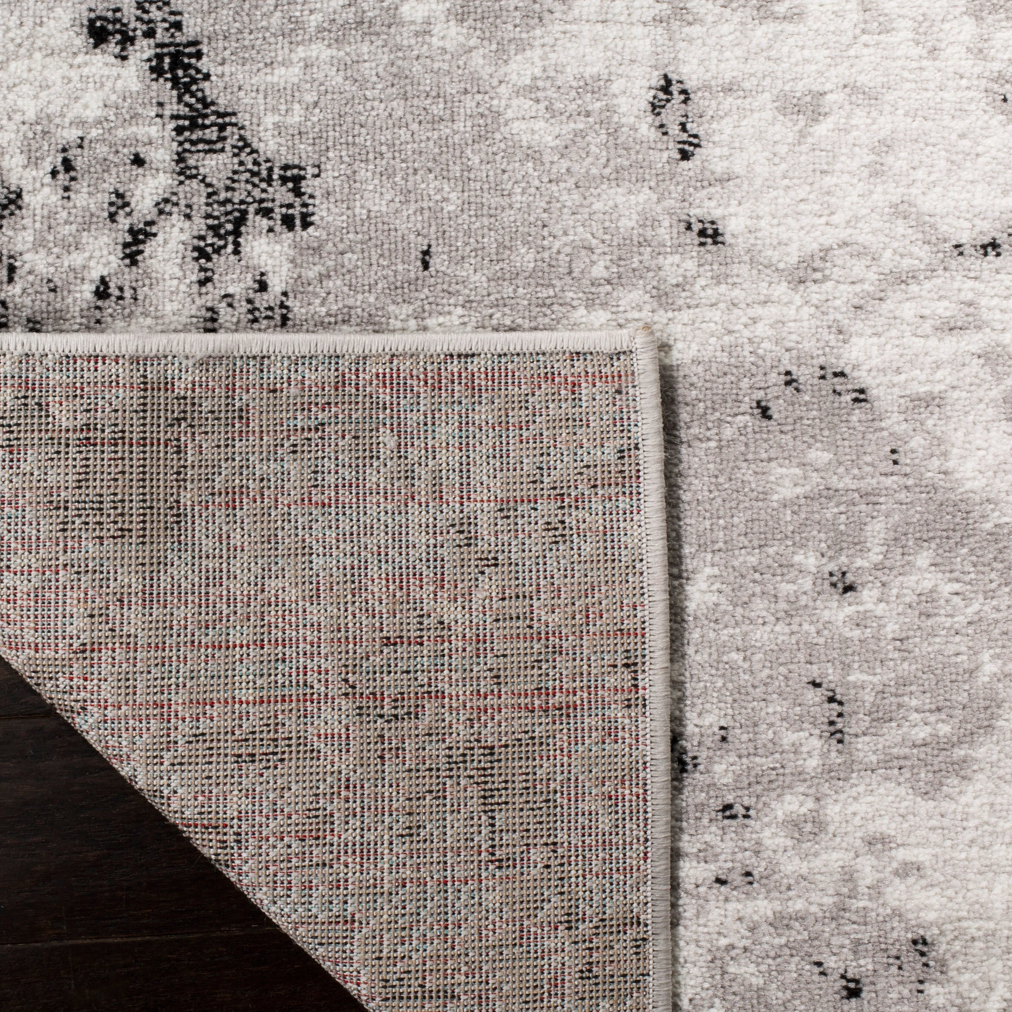 SAFAVIEH Skyler Nemesia Modern Rug - Grey/Ivory - 9' x 12'