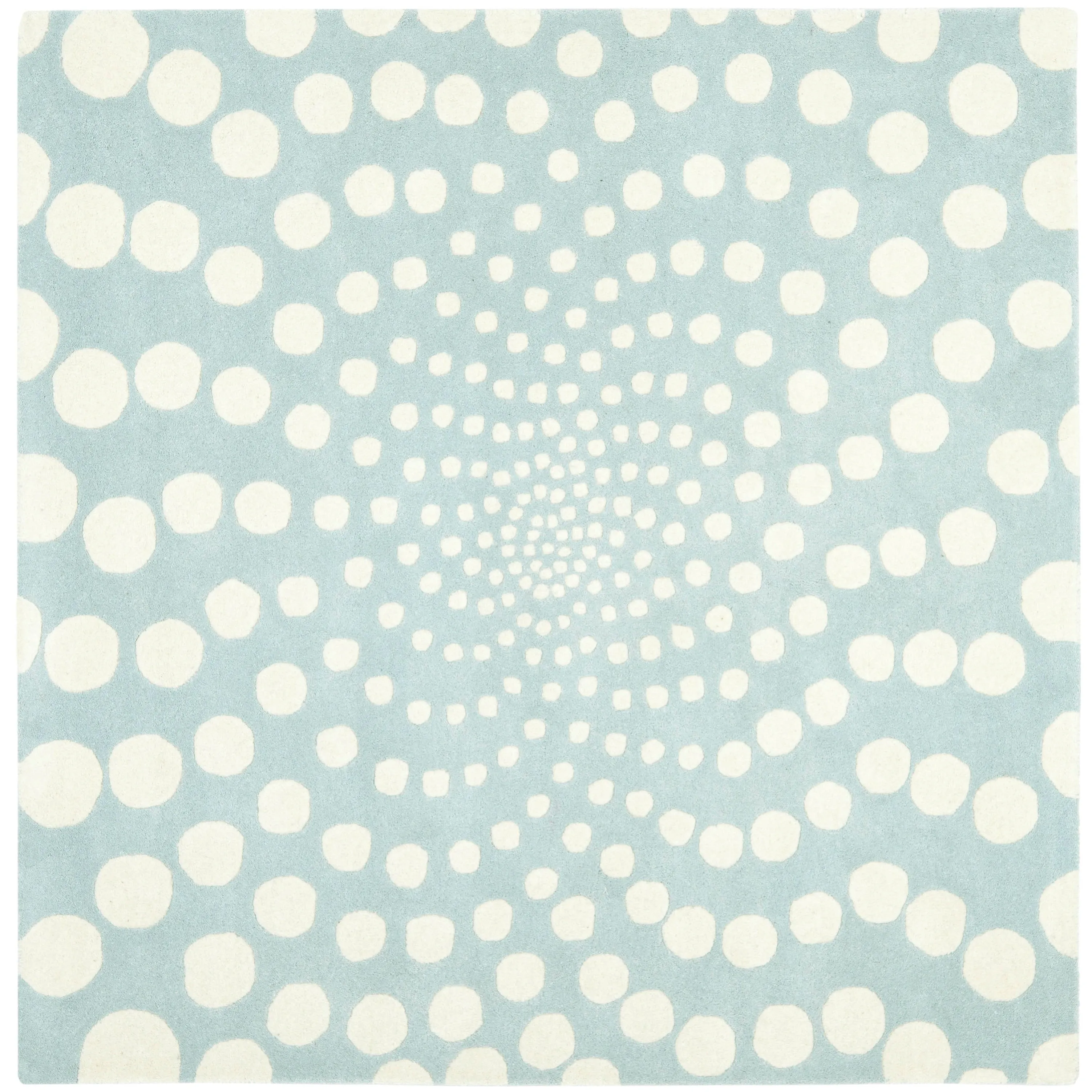 SAFAVIEH Soho Handmade Eulalia Abstract Dots N.Z. Wool Area Rug
