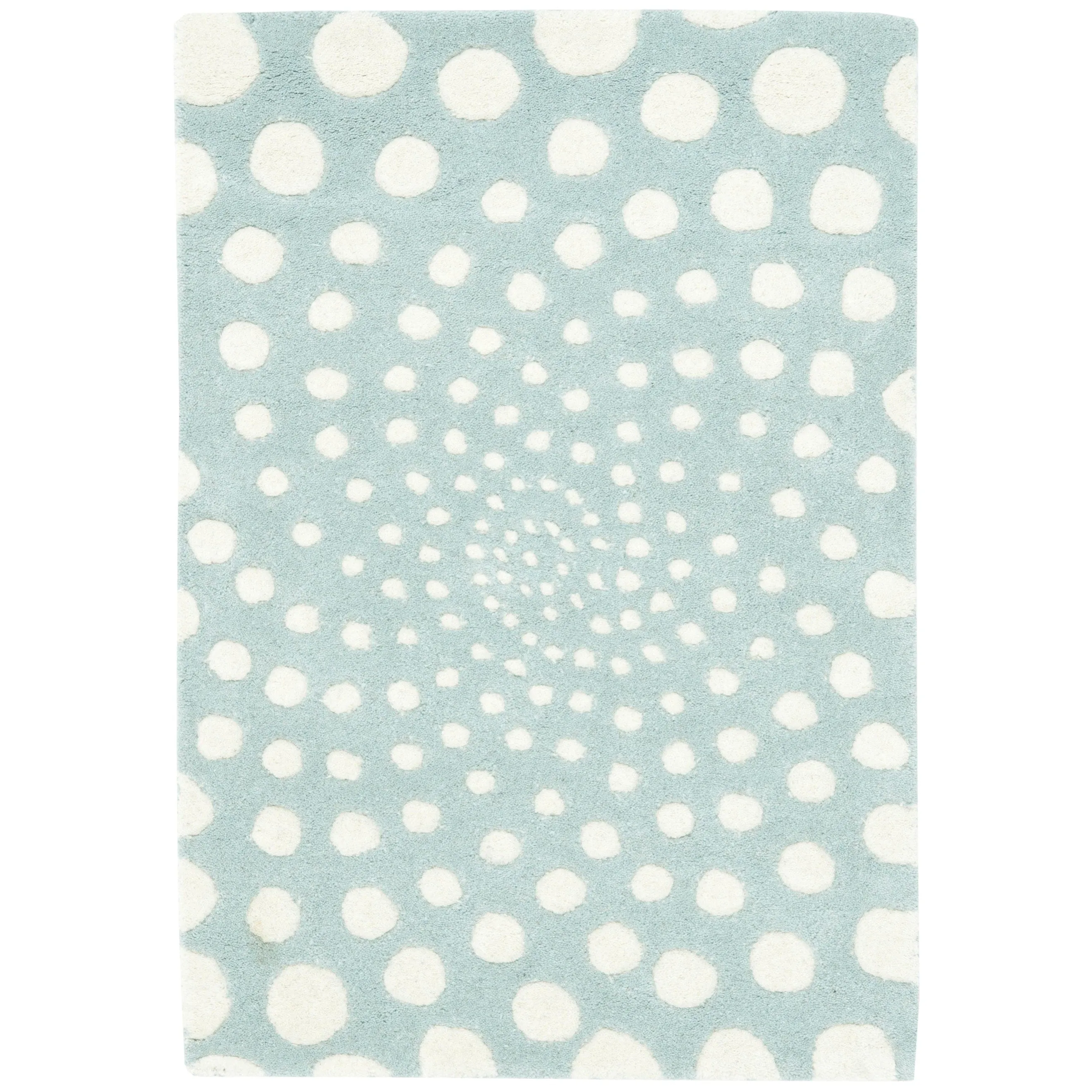SAFAVIEH Soho Handmade Eulalia Abstract Dots N.Z. Wool Area Rug
