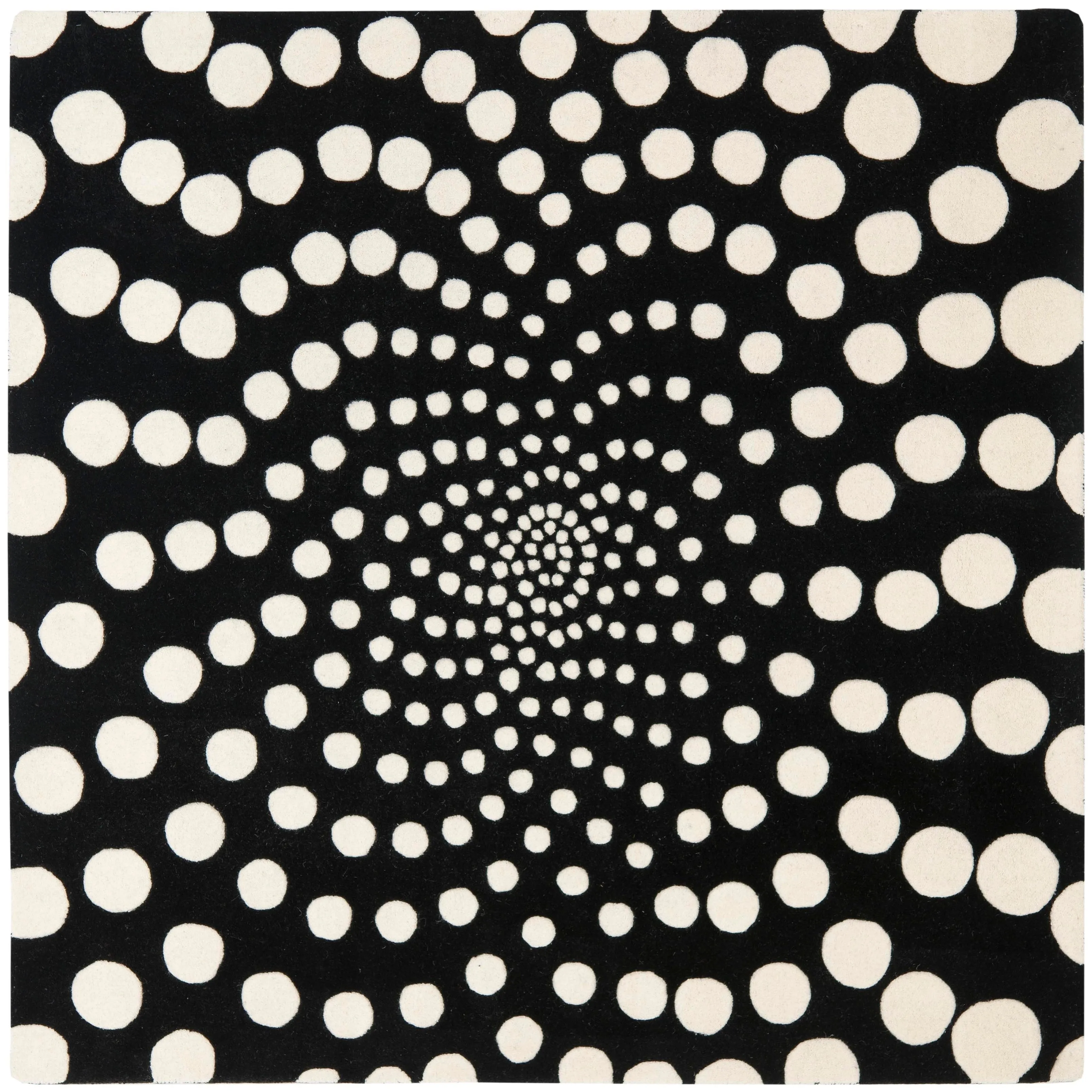 SAFAVIEH Soho Handmade Eulalia Abstract Dots N.Z. Wool Area Rug