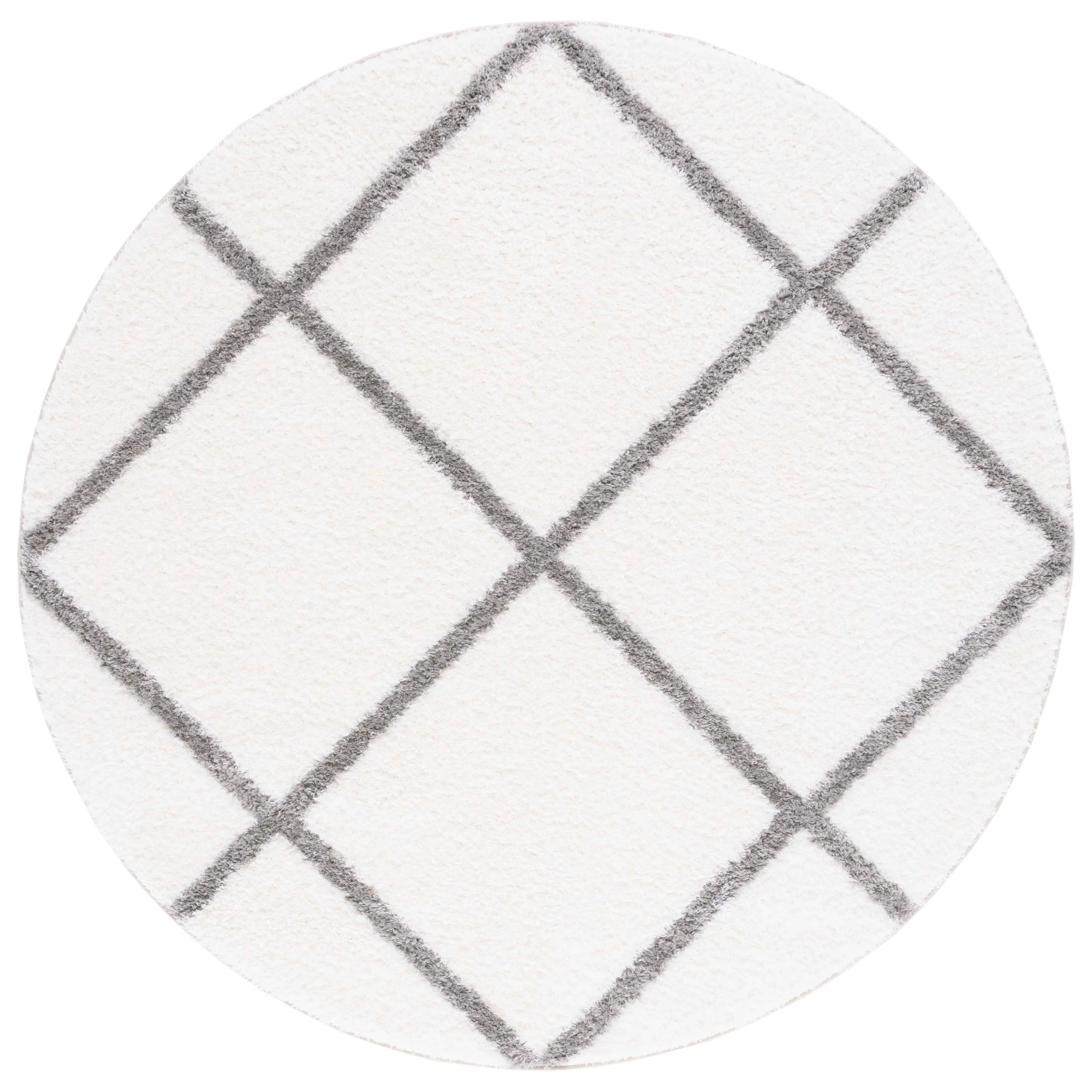 SAFAVIEH Tahoe Shag Emilia Trellis 1.2-inch Thick Rug