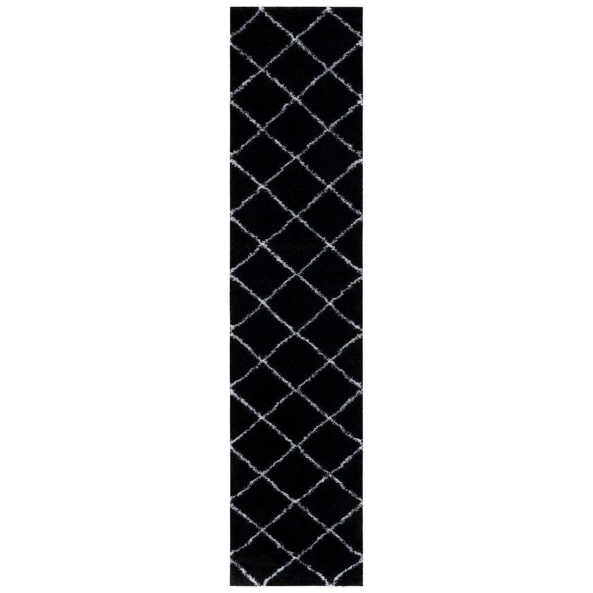 SAFAVIEH Tahoe Shag Emilia Trellis 1.2-inch Thick Rug