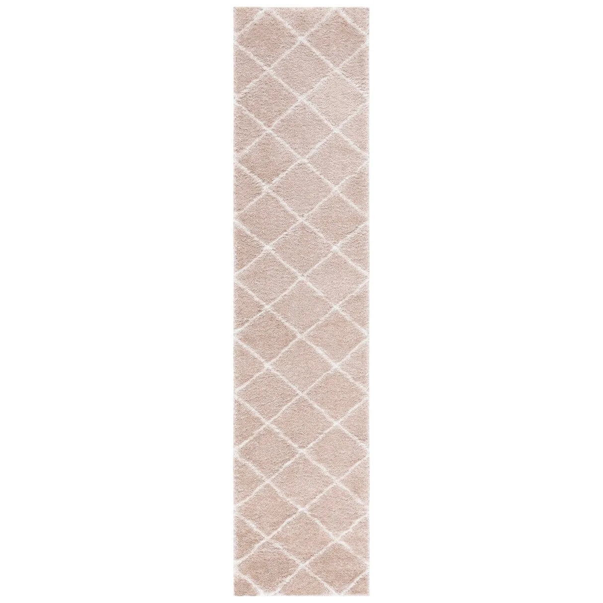 SAFAVIEH Tahoe Shag Emilia Trellis 1.2-inch Thick Rug