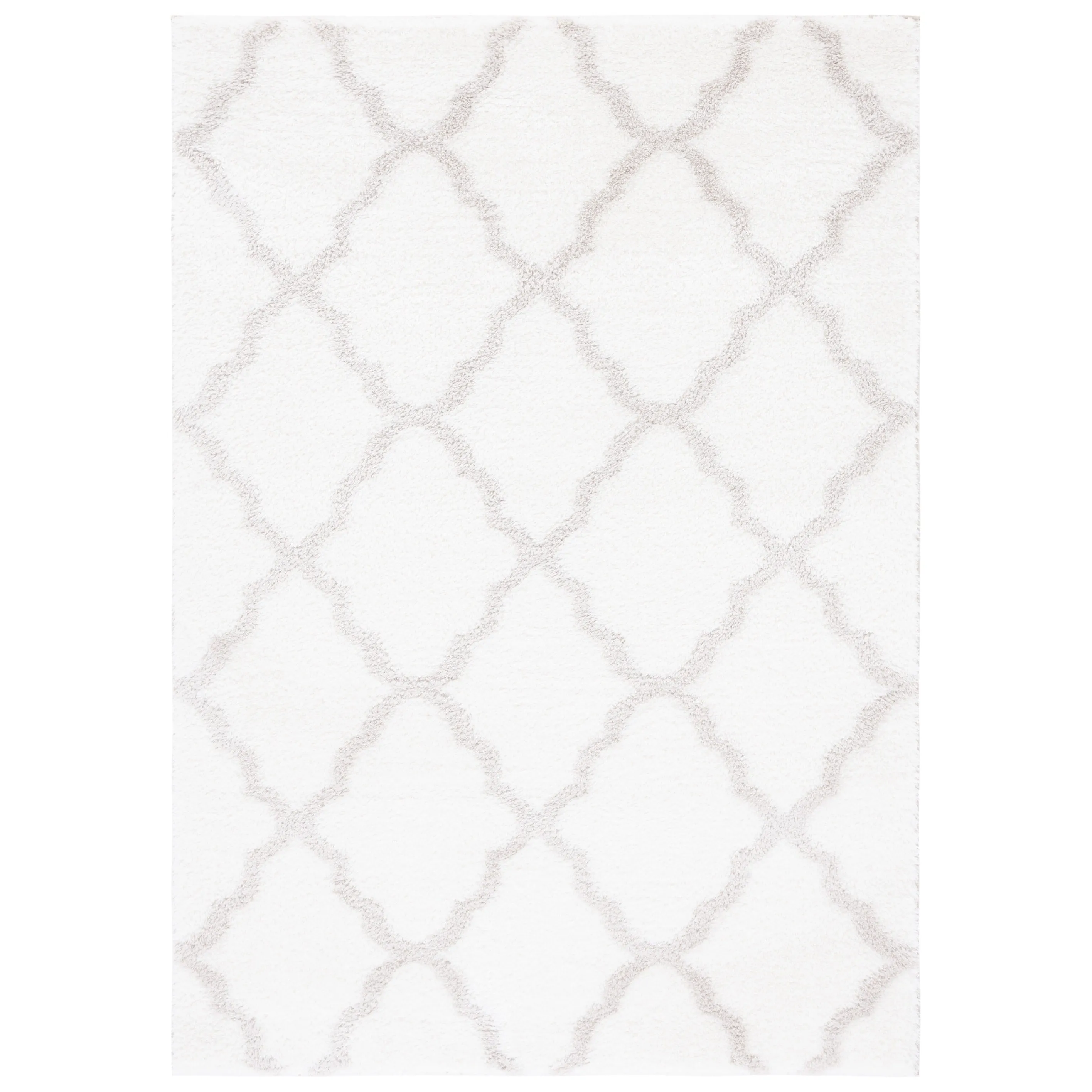SAFAVIEH Tahoe Shag Etha Trellis 1.2-inch Thick Rug